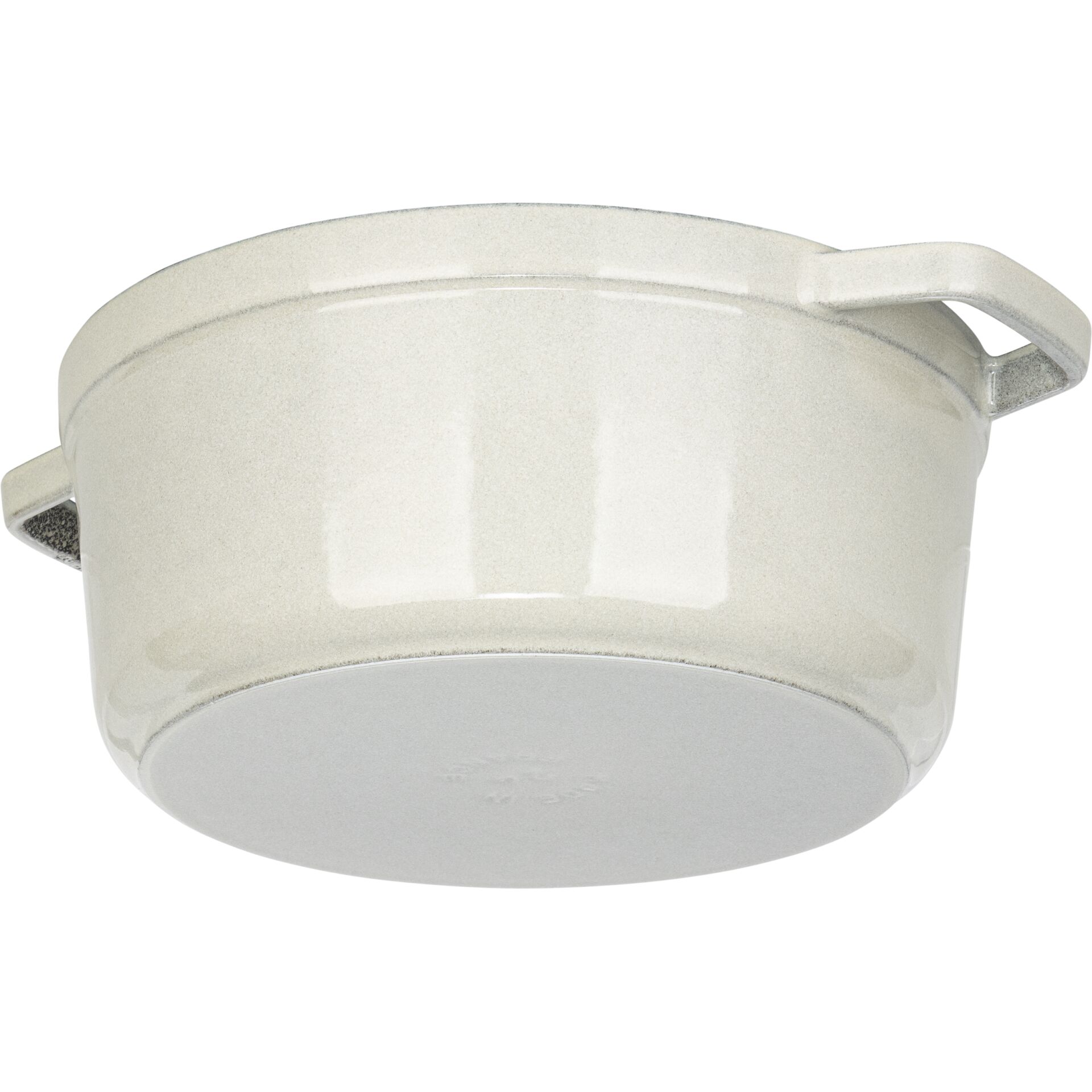 Staub La Cocotte 24cm round, White Truffle, Cast Iron