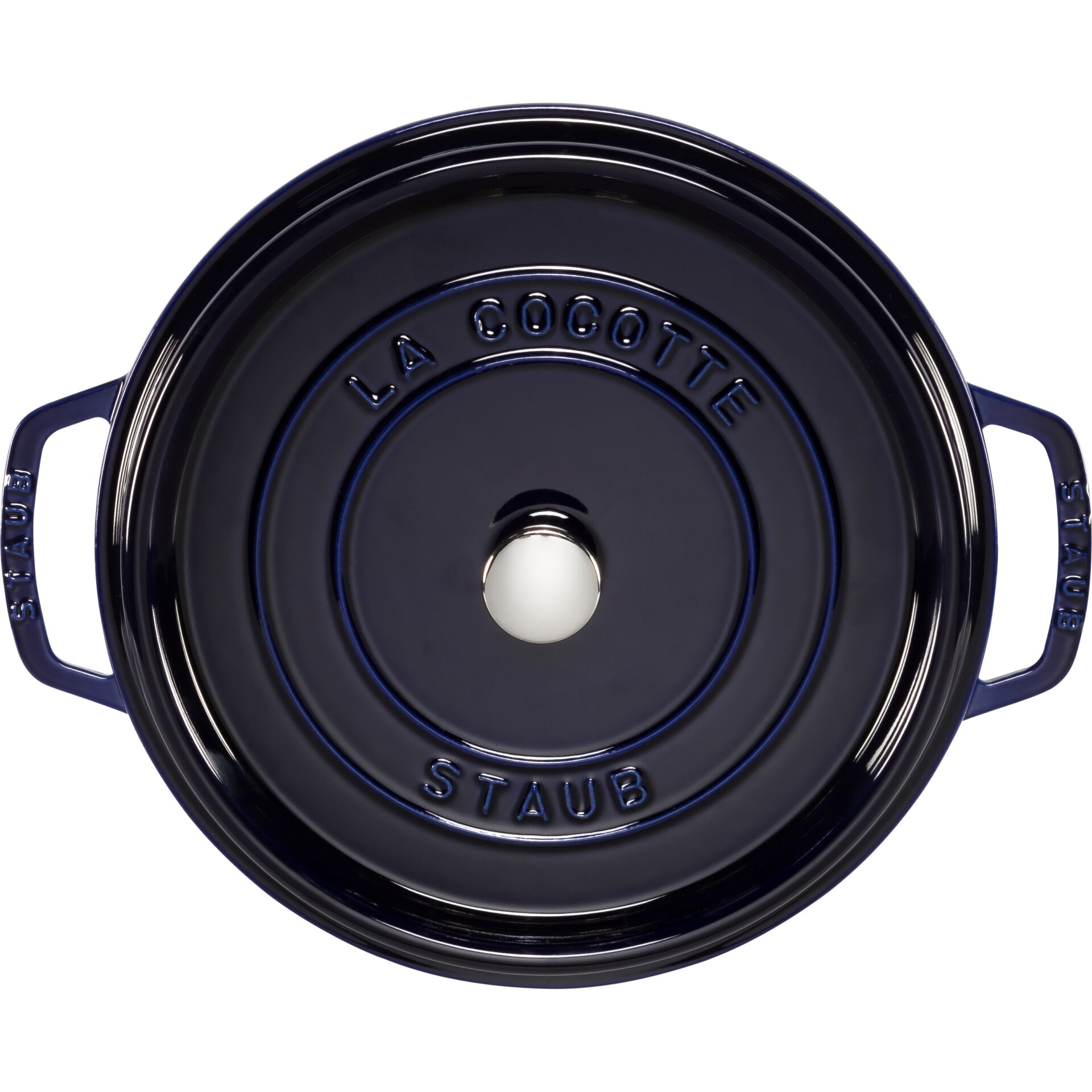 Staub La Cocotte 28cm round, Dark Blue, Cast Iron