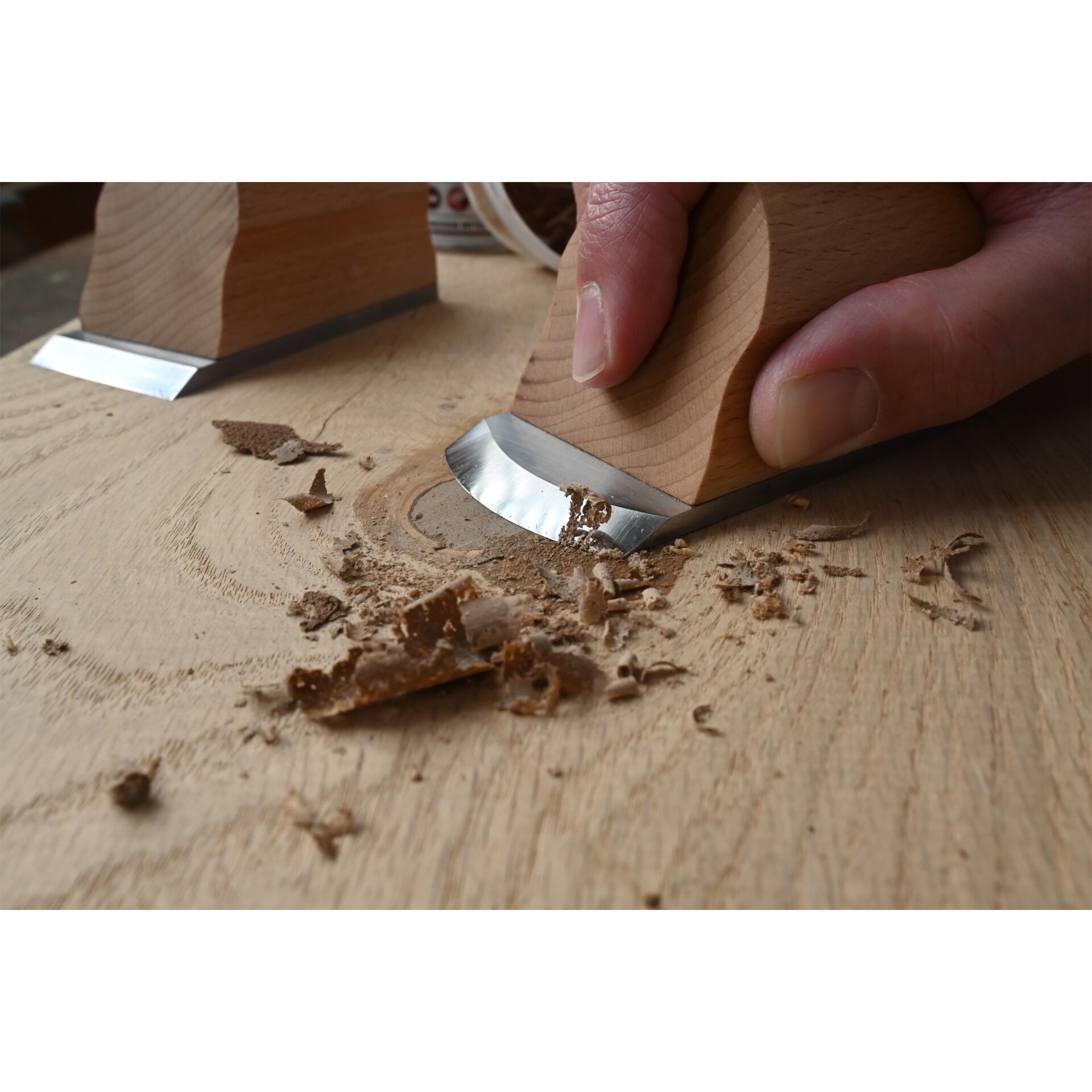 Kirschen Flatfix Hand Plane 95 x 50 x 4,5 mm round