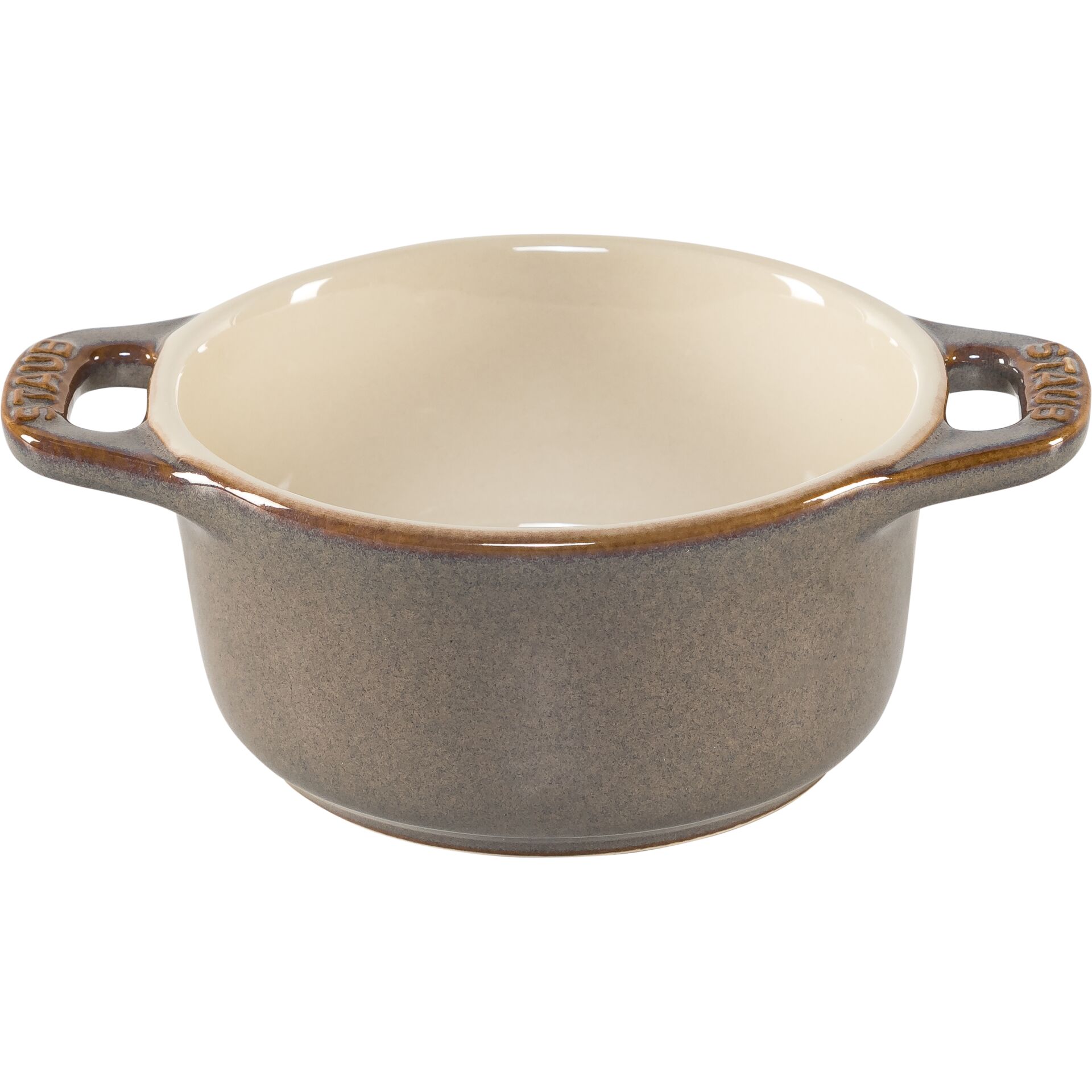 Staub Mini Cocotte Set 4-pc. round, Ceramic, Antique Gray