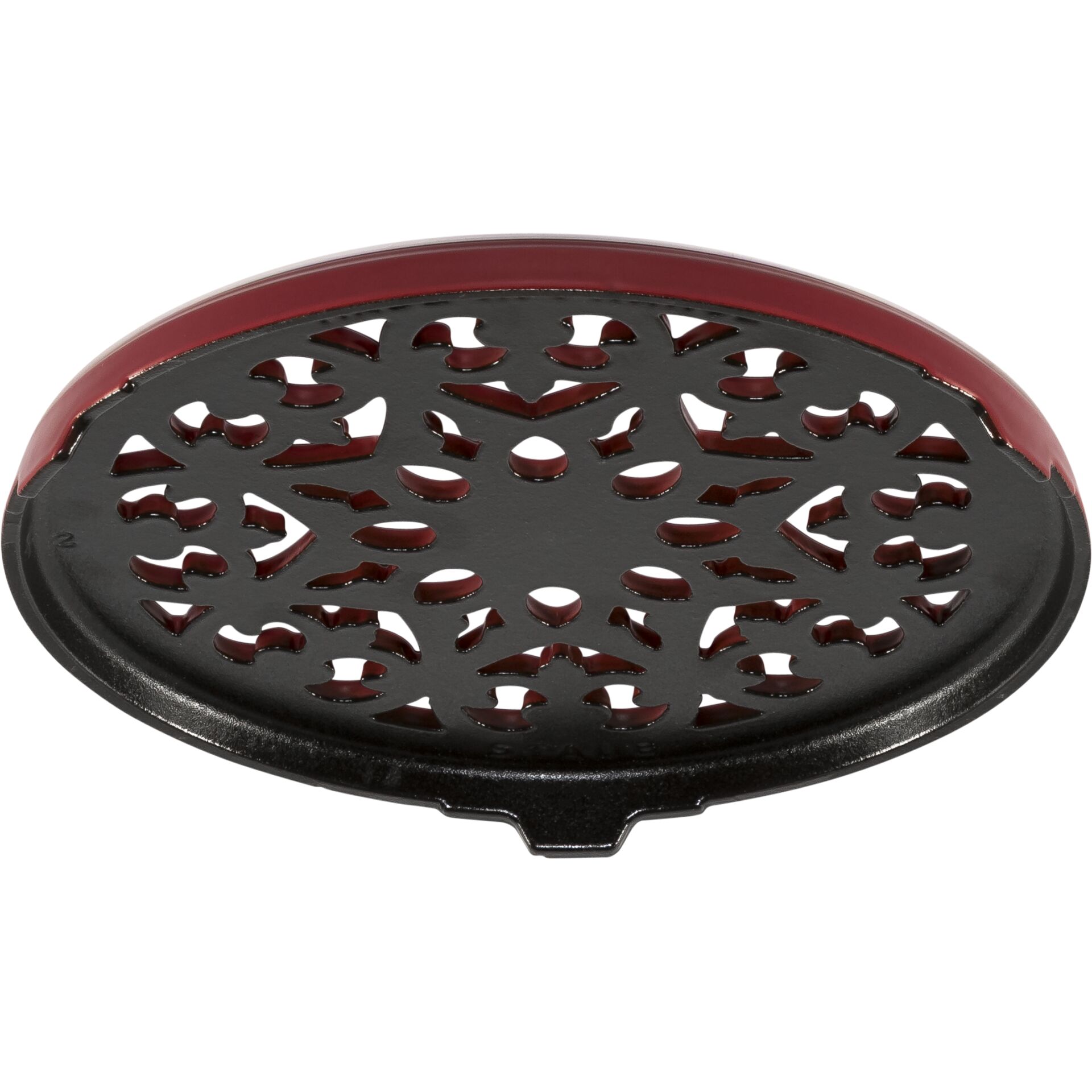 Staub Trivet round 23 cm Cherry Red