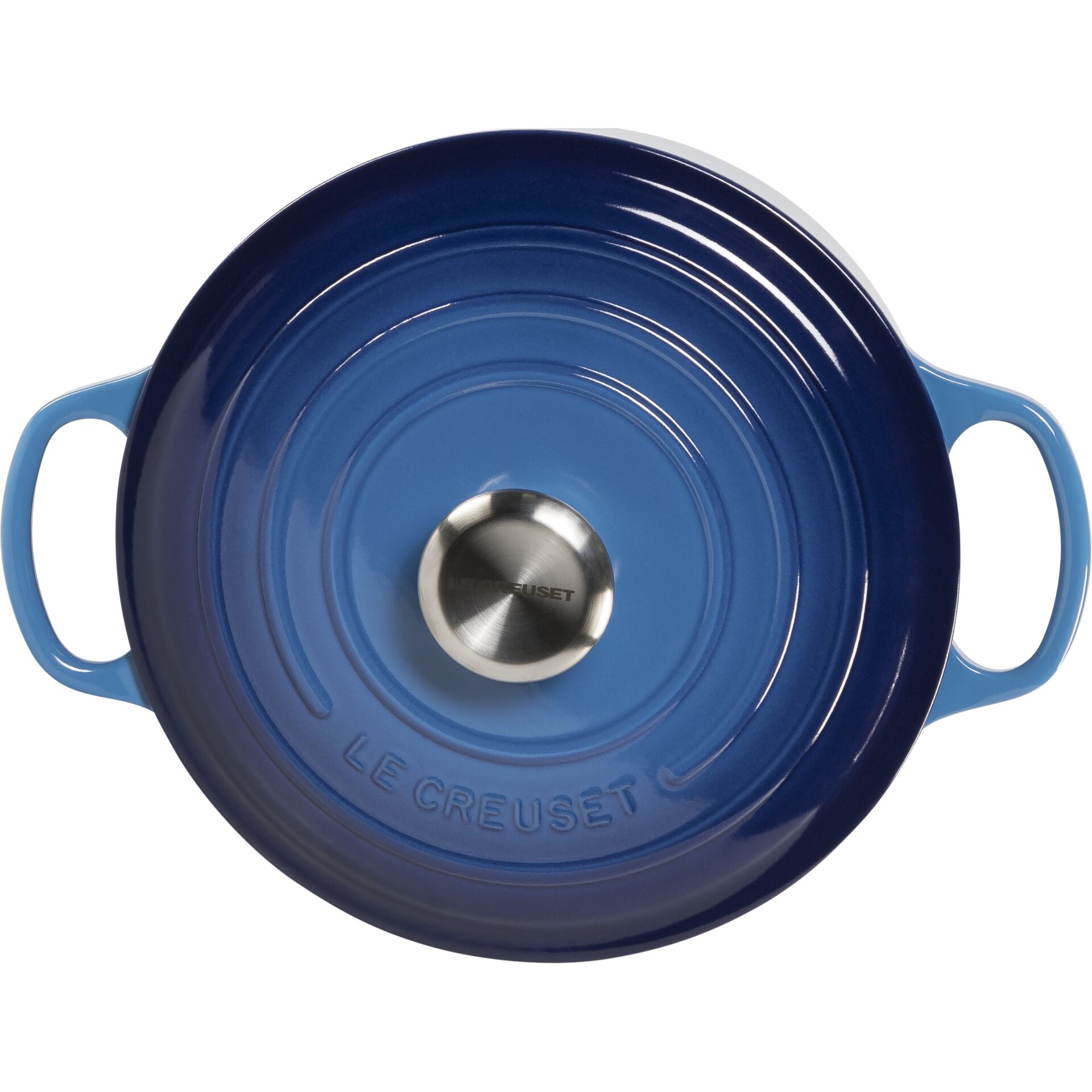 Le Creuset Signature Casserole round 24 cm azure blue