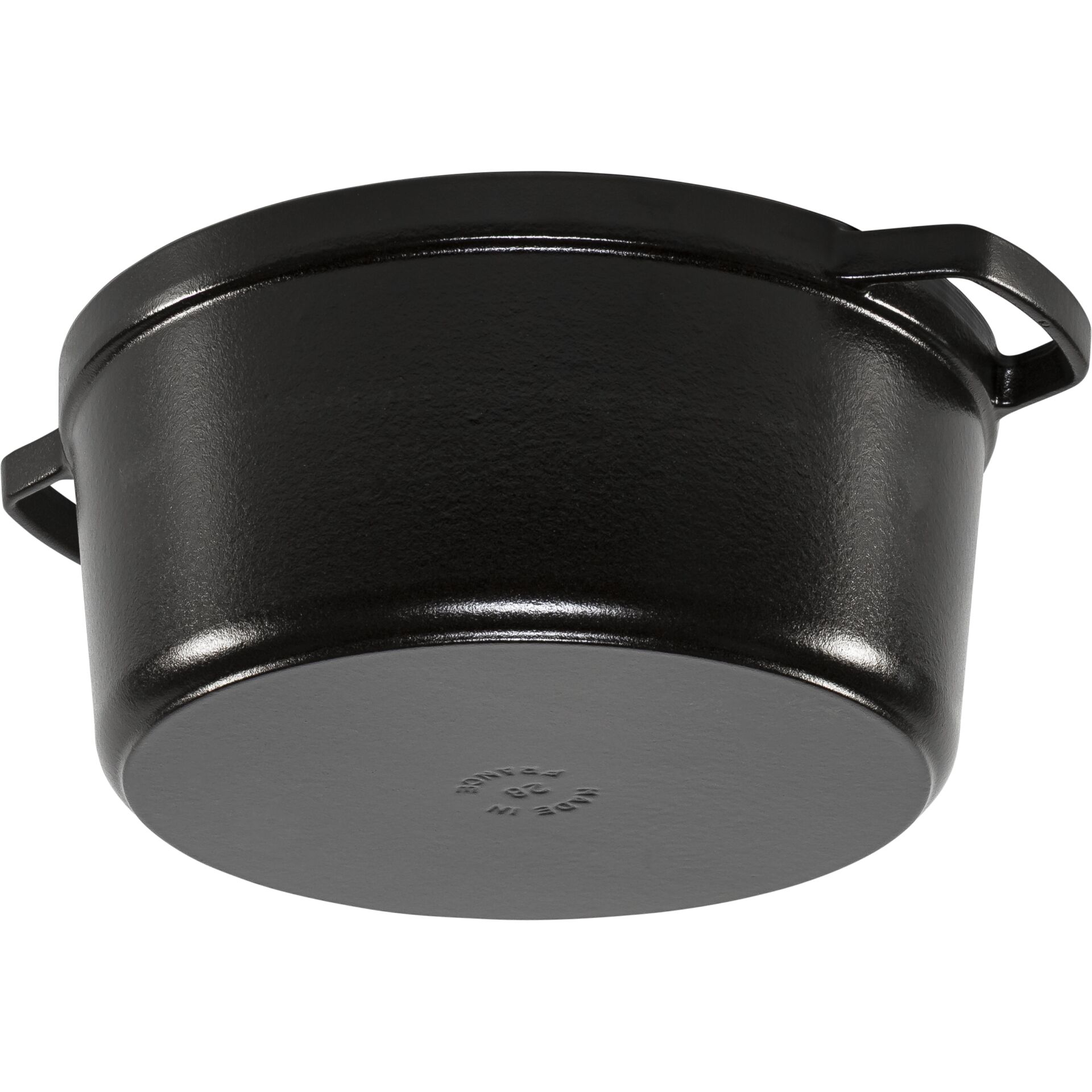 Staub La Cocotte 28cm round, Black, Cast Iron