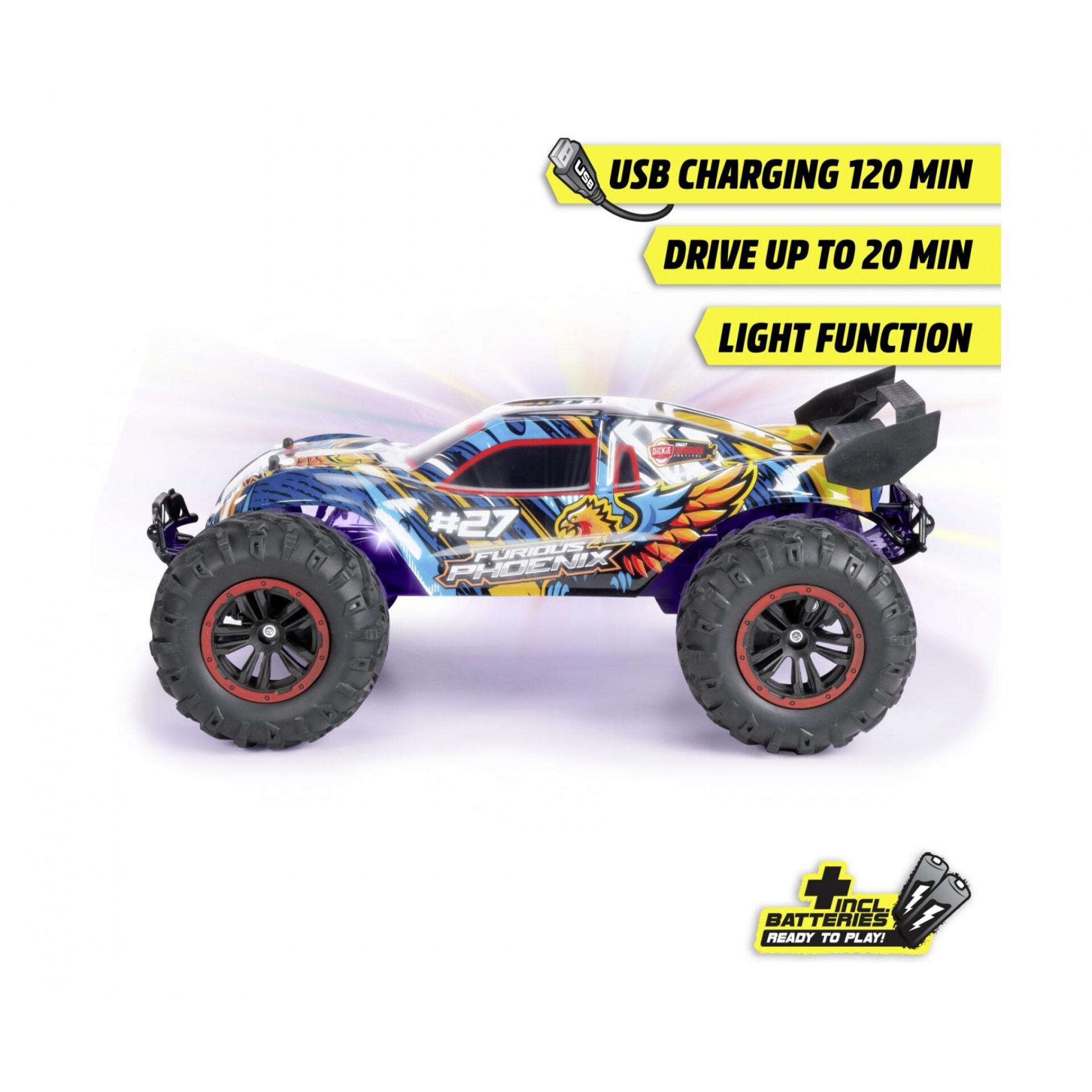 Dickie RC Furious Phoenix, RTR 2,4 GHz 201108003