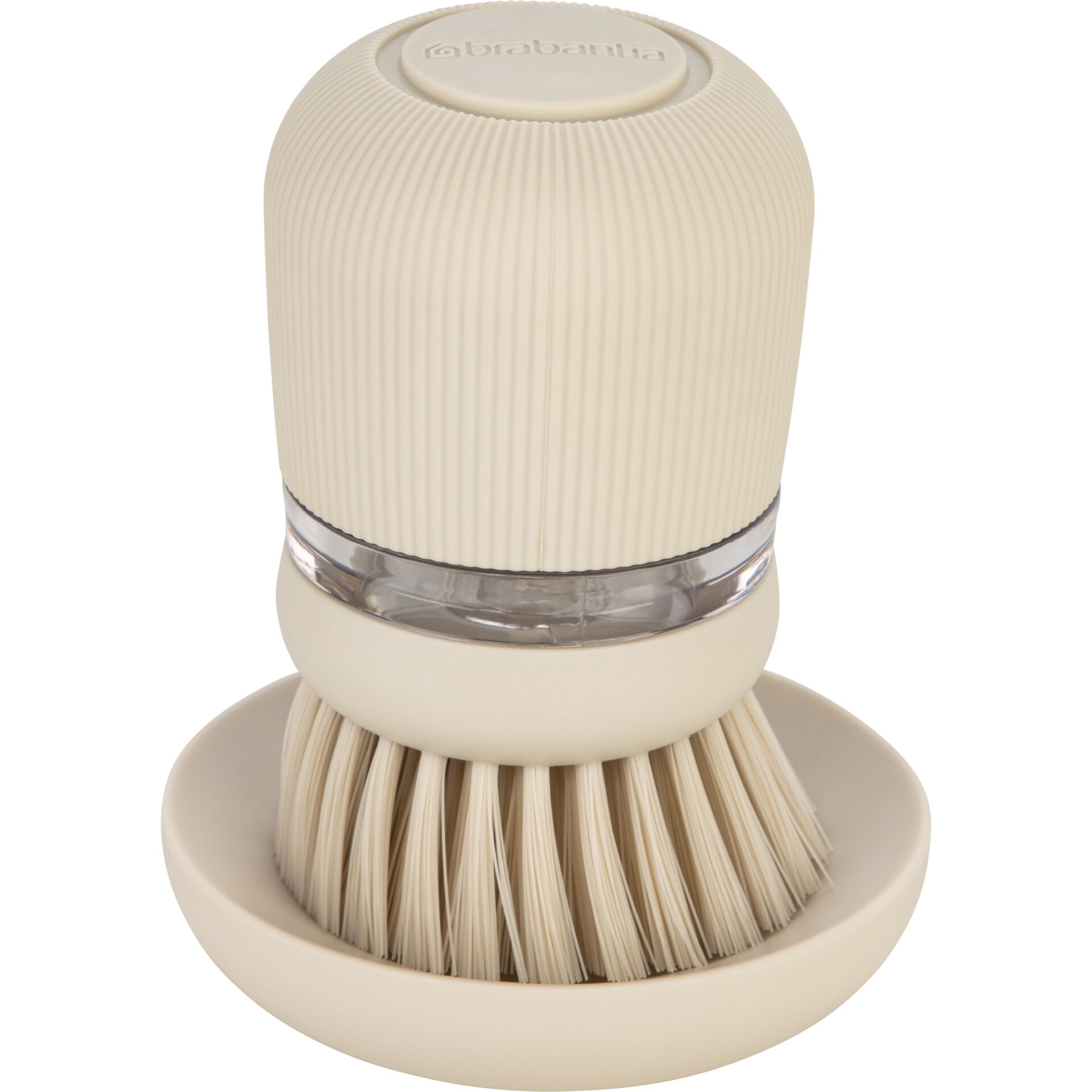 Brabantia Soap Dispensing Dish Brush Soft Beige