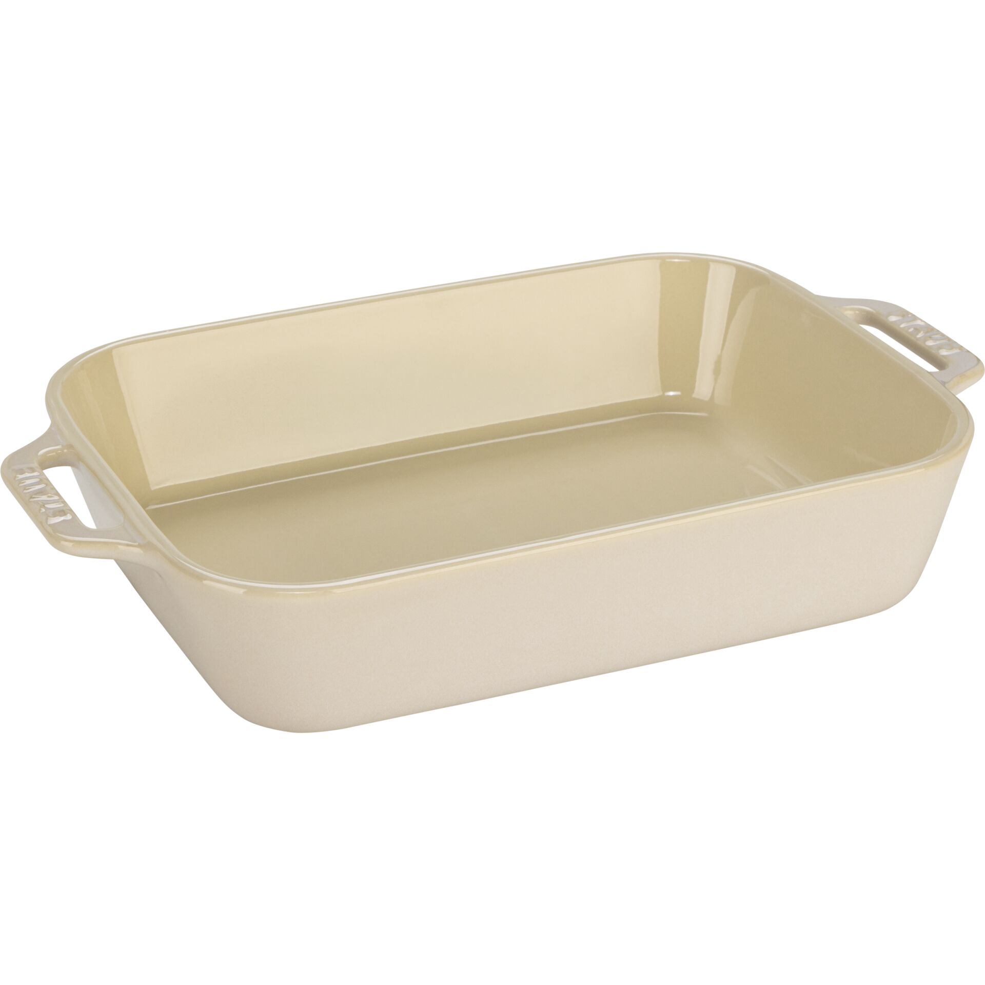 Staub Ceramic 3-pc Rectangular Baking Dish Set, White