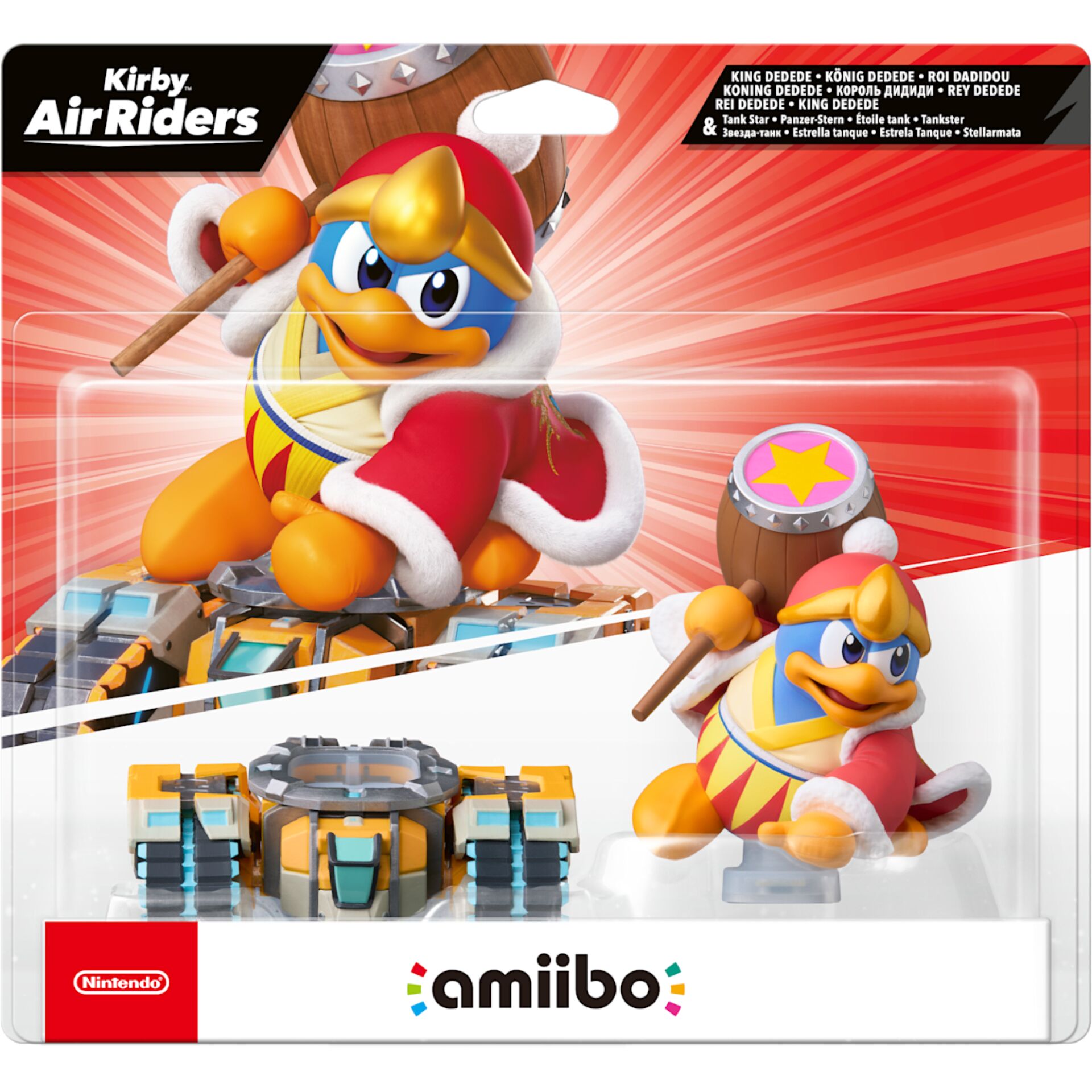 Nintendo amiibo King Dedede & Tank Star (Kirby Air Riders)