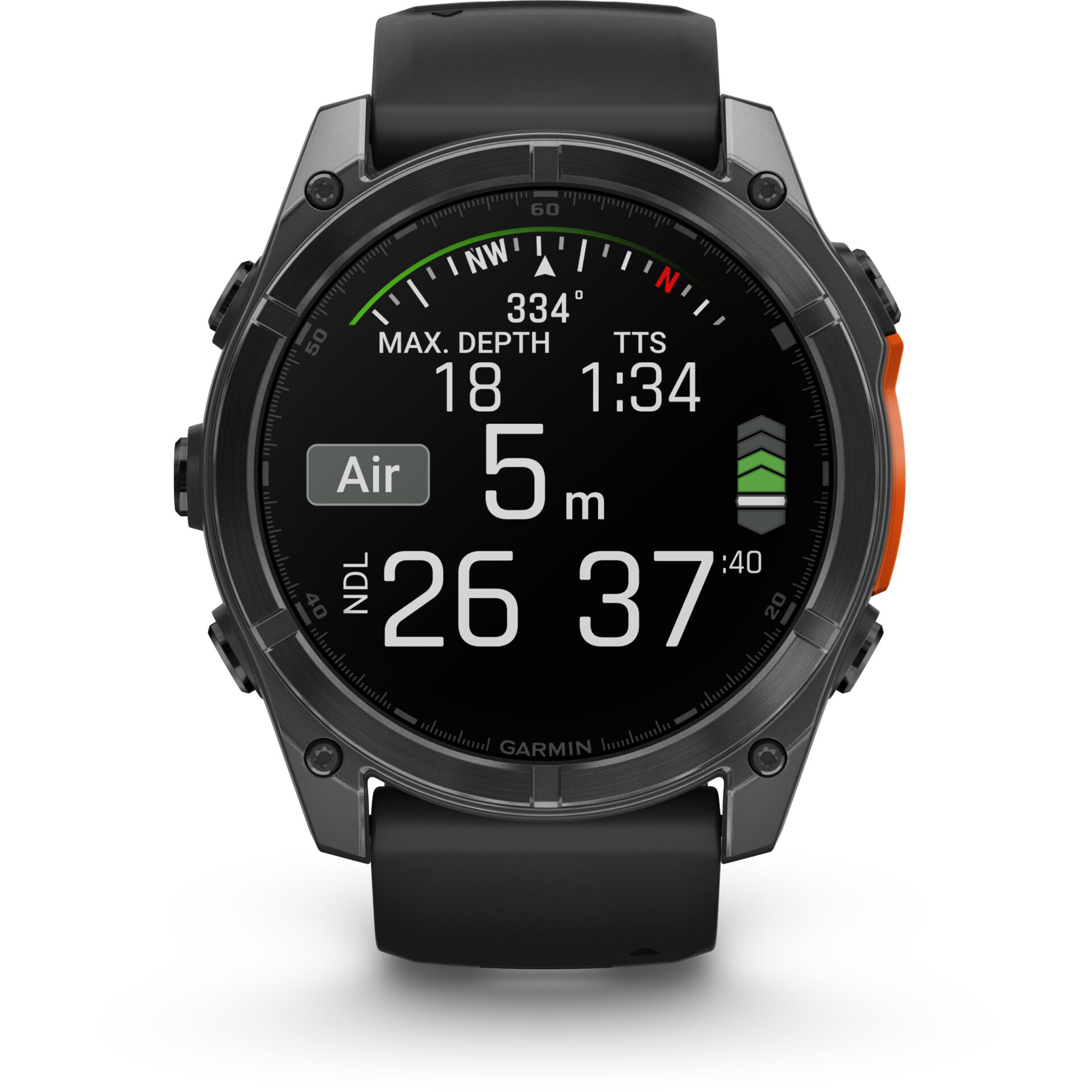 Garmin fenix 8 (51mm) schwarz/schiefergrau