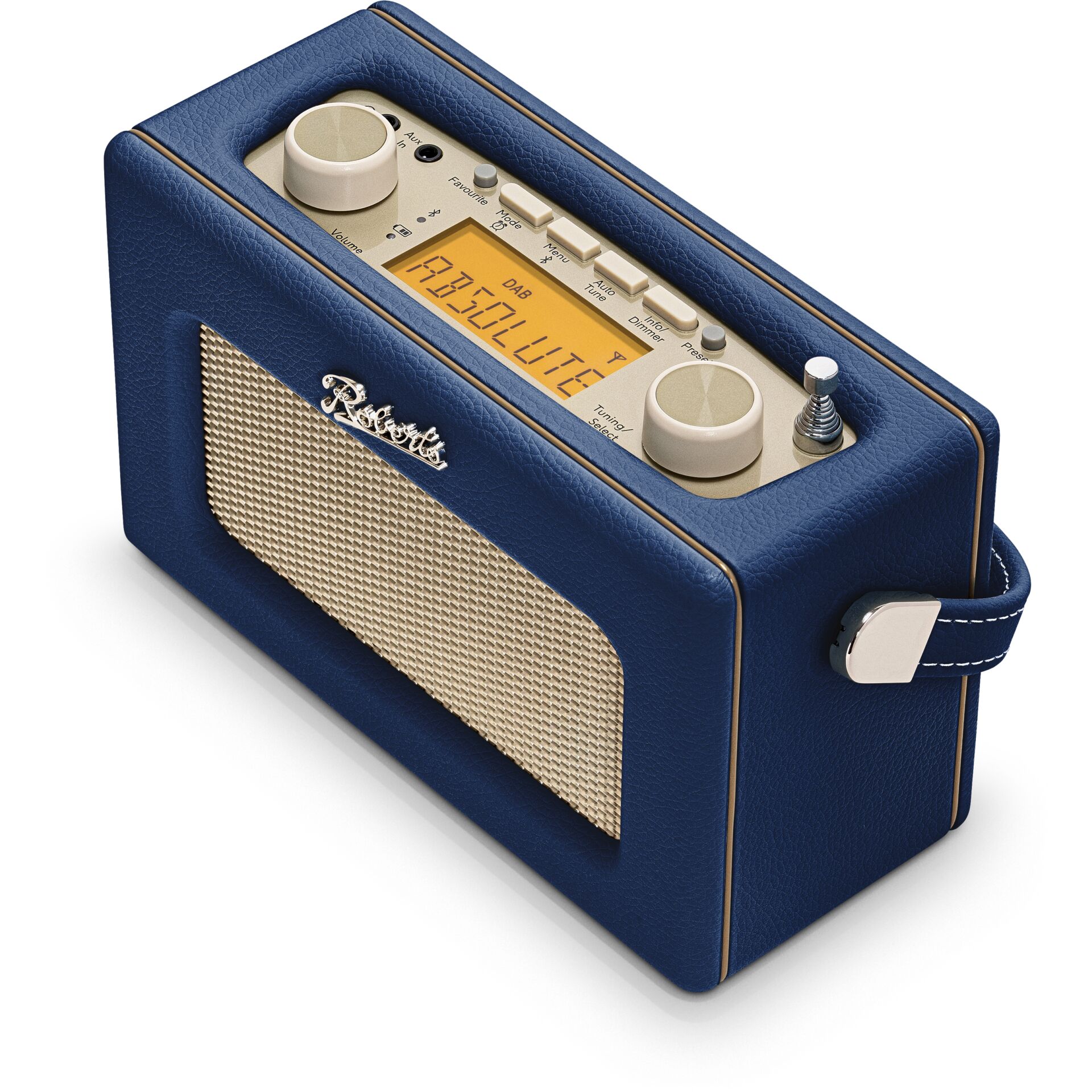 Roberts Radio Revival Uno Solar Bluetooth Midnight Blue