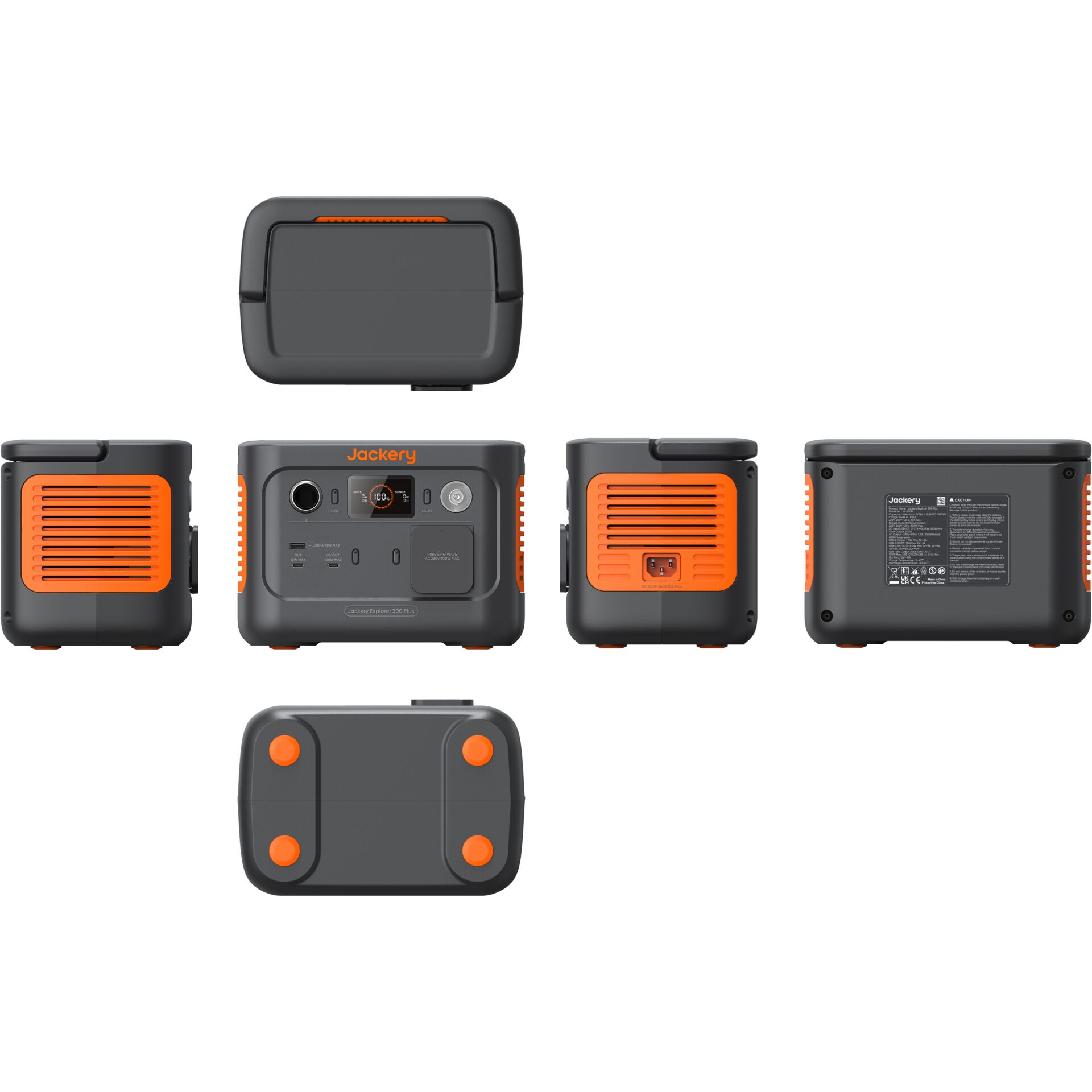 Jackery Explorer 300 Plus Lithium Power Station 288Wh