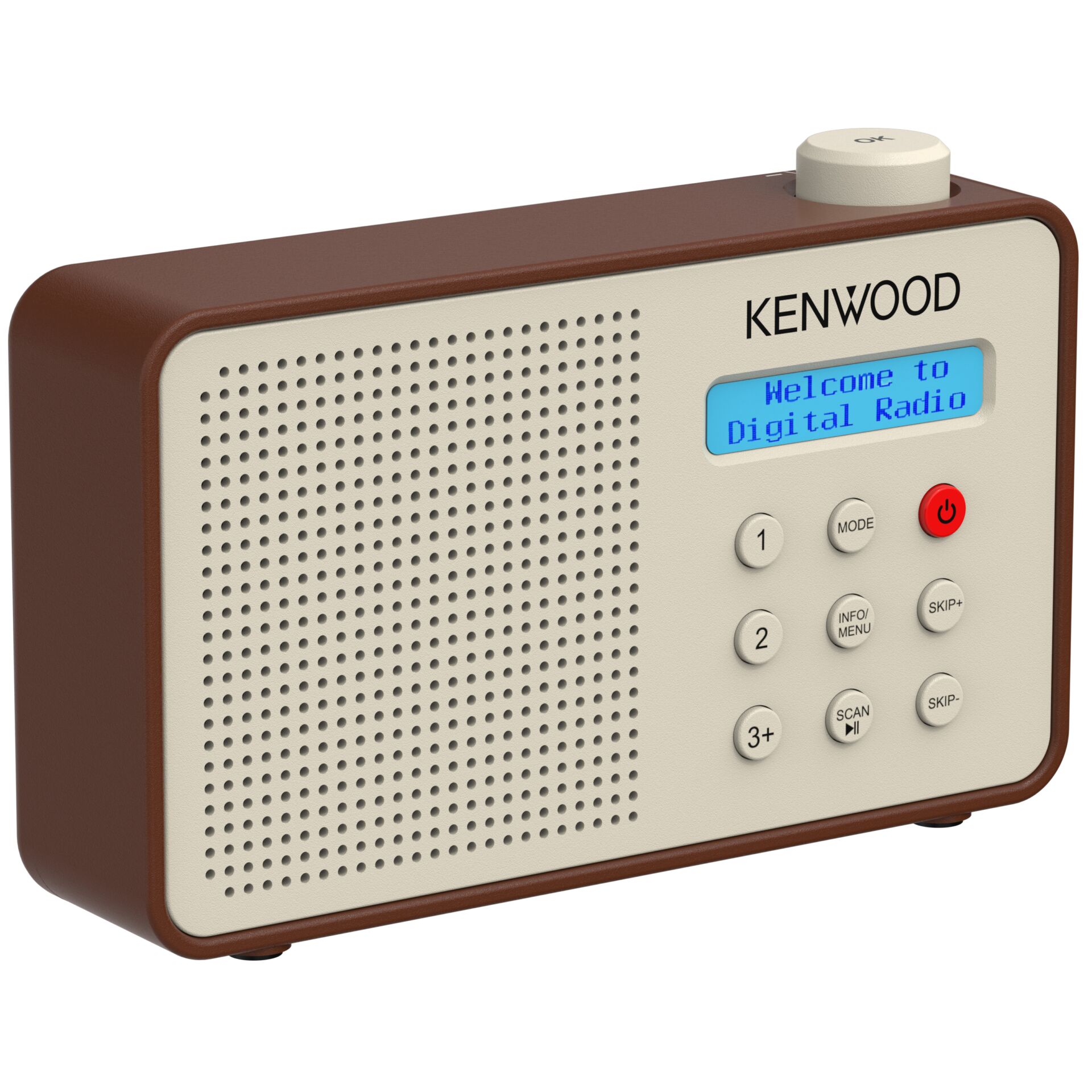 Kenwood CR-M25DAB braun