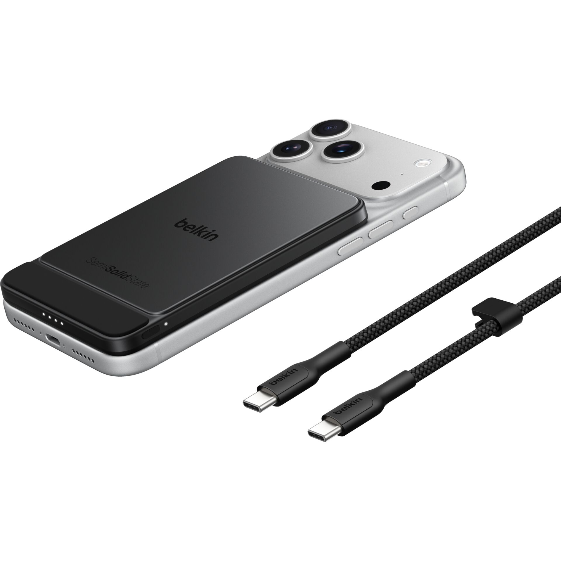 Belkin UltraCharge Pro Slim Magn PB 5.000mAh 15W schw. BPD024hqBK