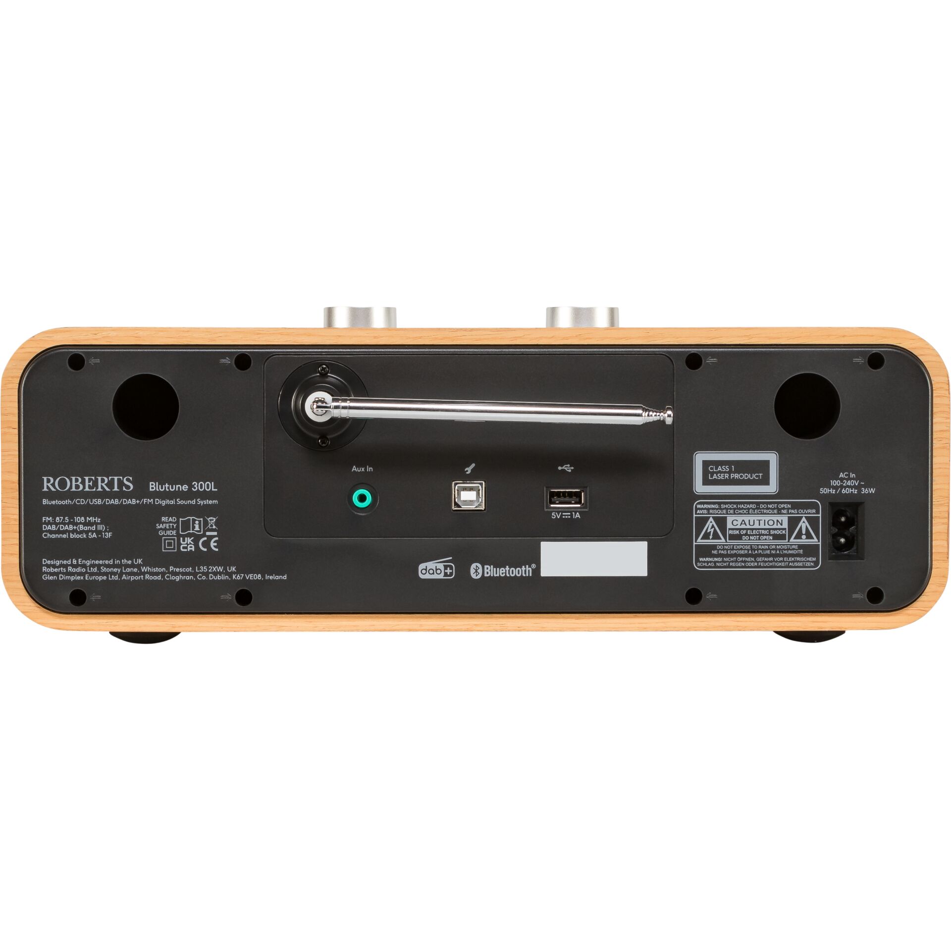Roberts Radio BluTune 300L Cherry