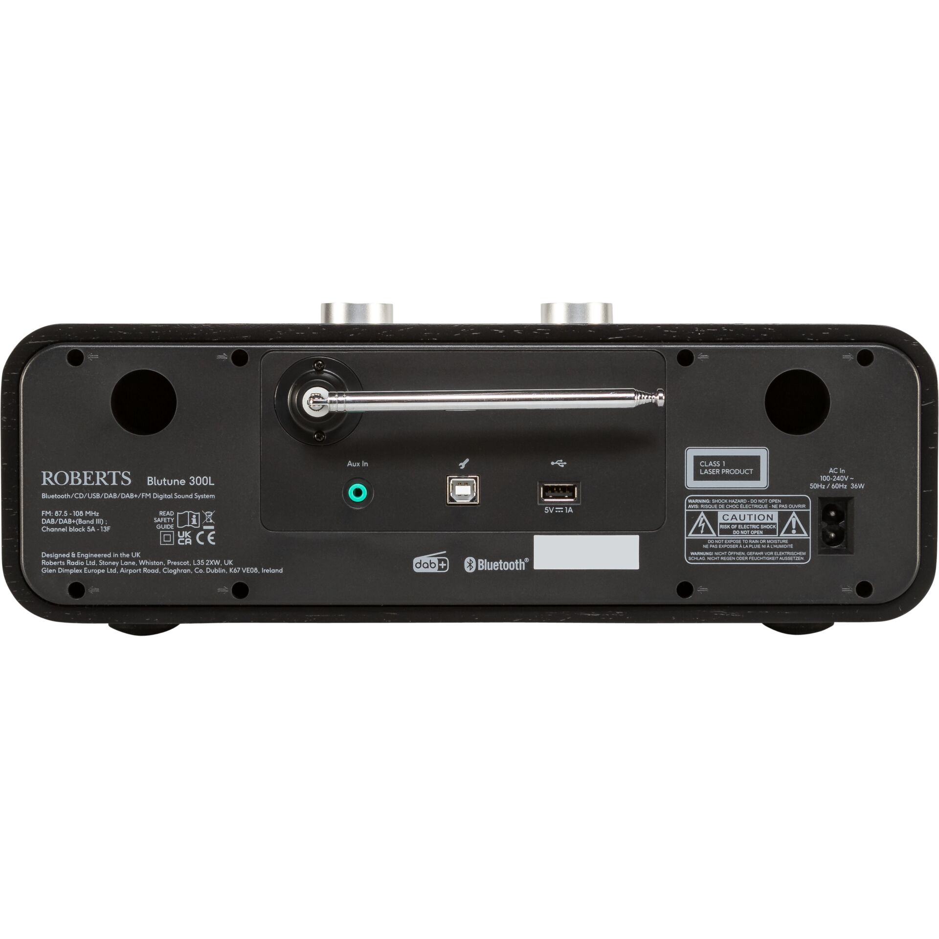 Roberts Radio BluTune 300L Black