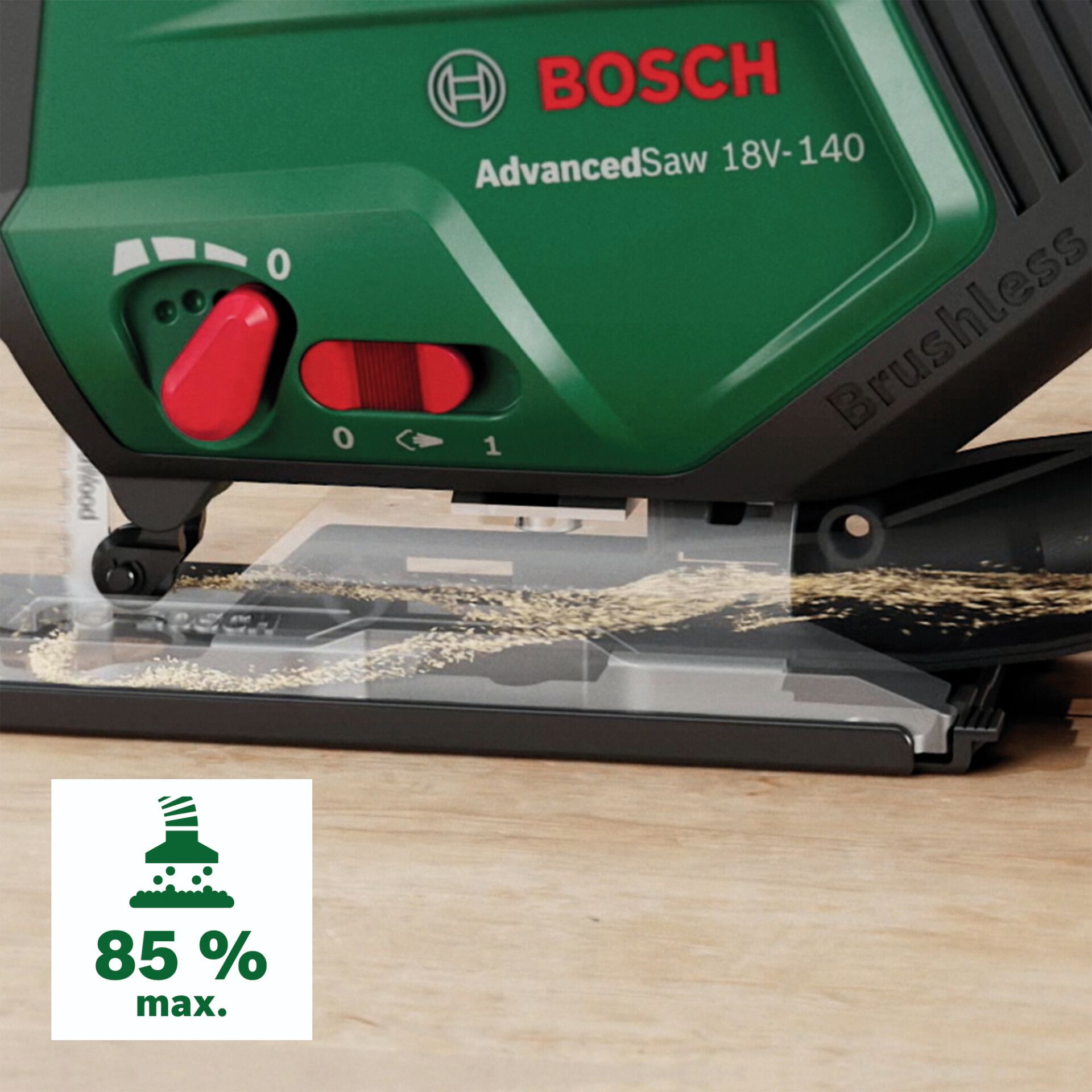 Bosch AdvancedSaw 18V-140 Cordless Jigsaw