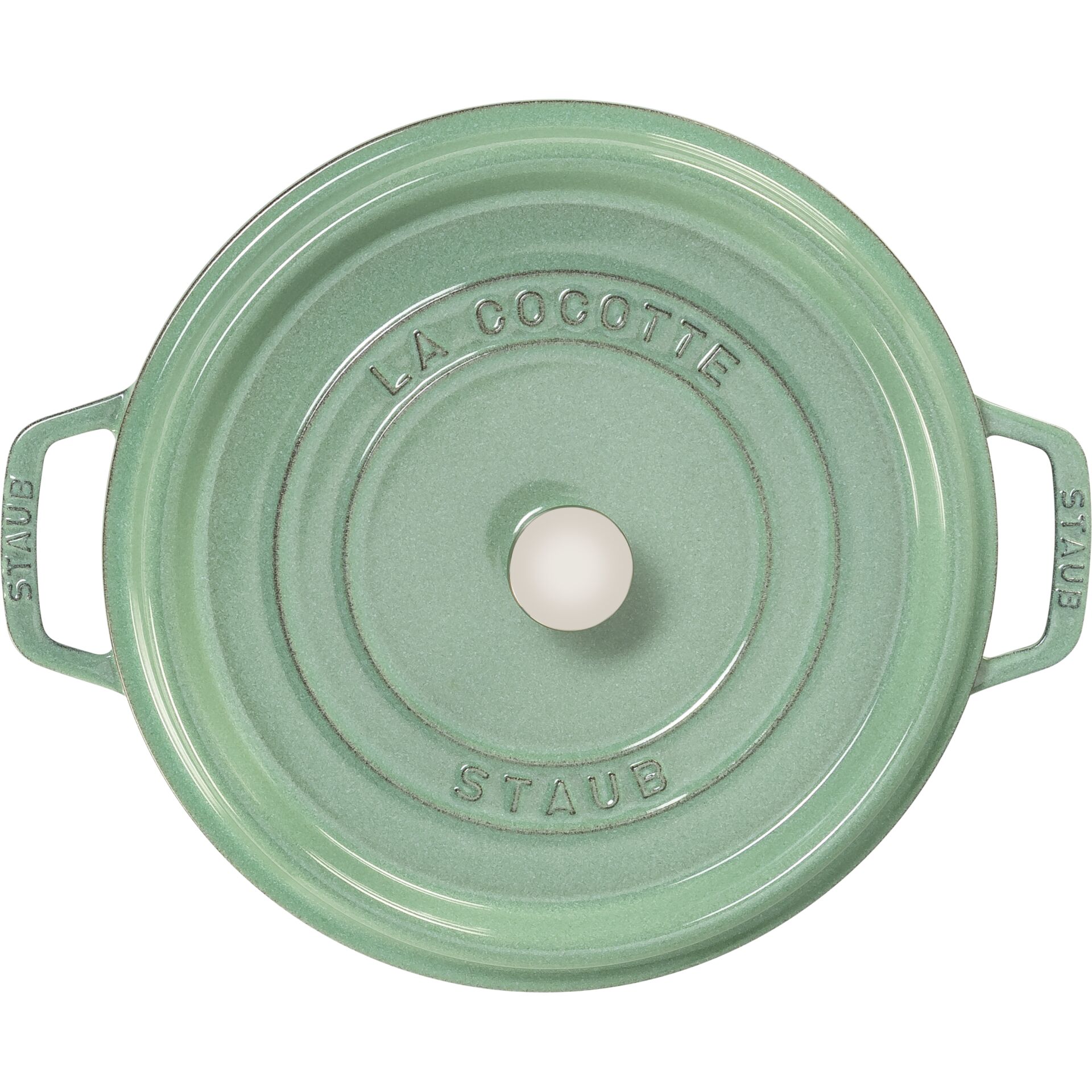 Staub La Cocotte 26cm round, Sage, Cast Iron