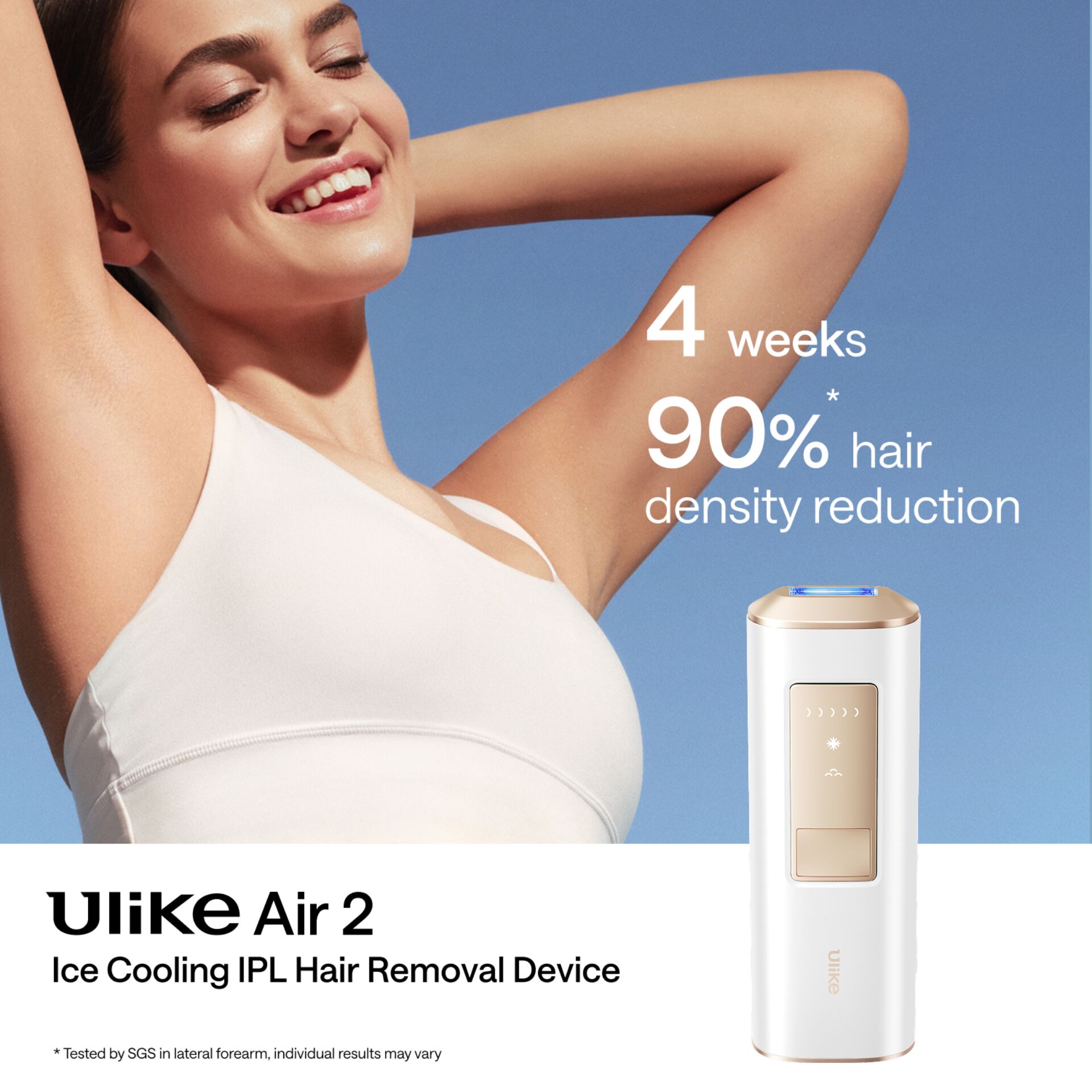Ulike Air2 white IPL Hair Remover