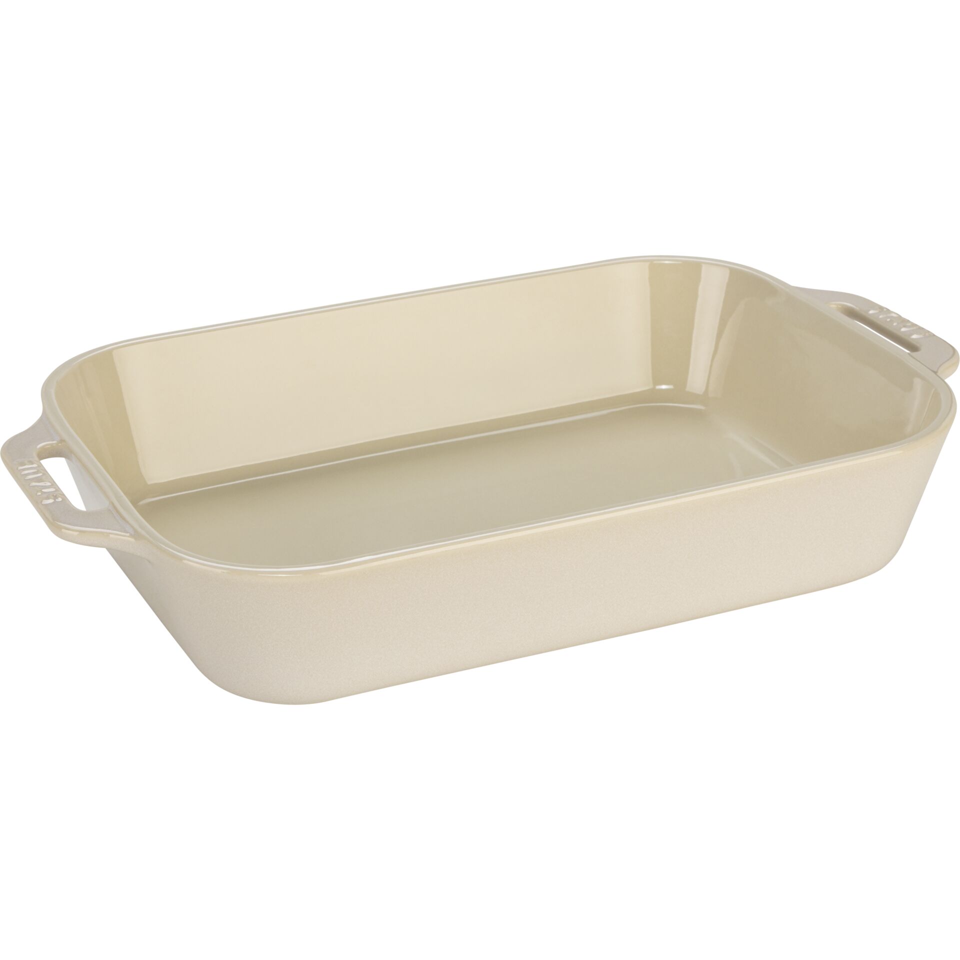 Staub Ceramic 3-pc Rectangular Baking Dish Set, White