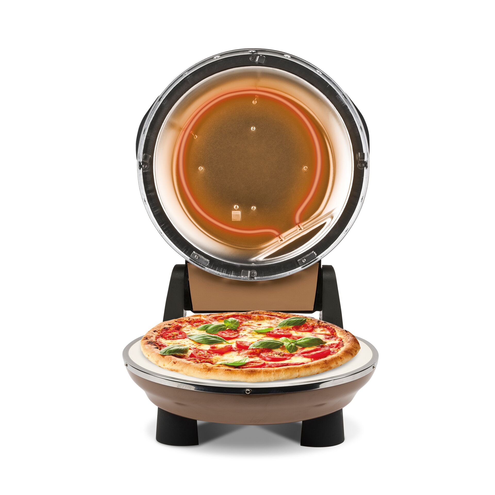 G3Ferrari G 1003208 Napoletana Pizza Oven Copper
