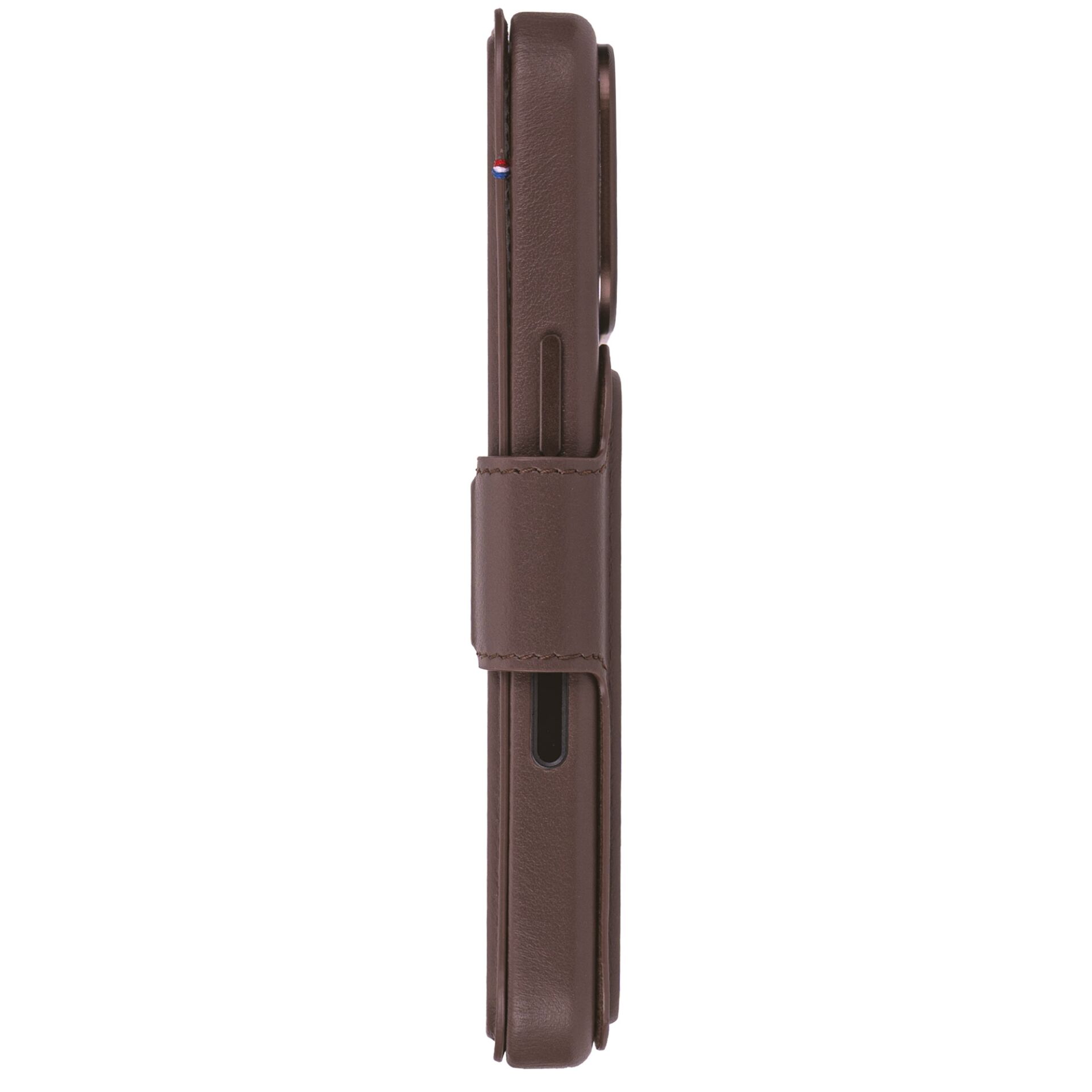 Decoded Leather Detachable Wallet iP 17 Pro Chocolate Brown