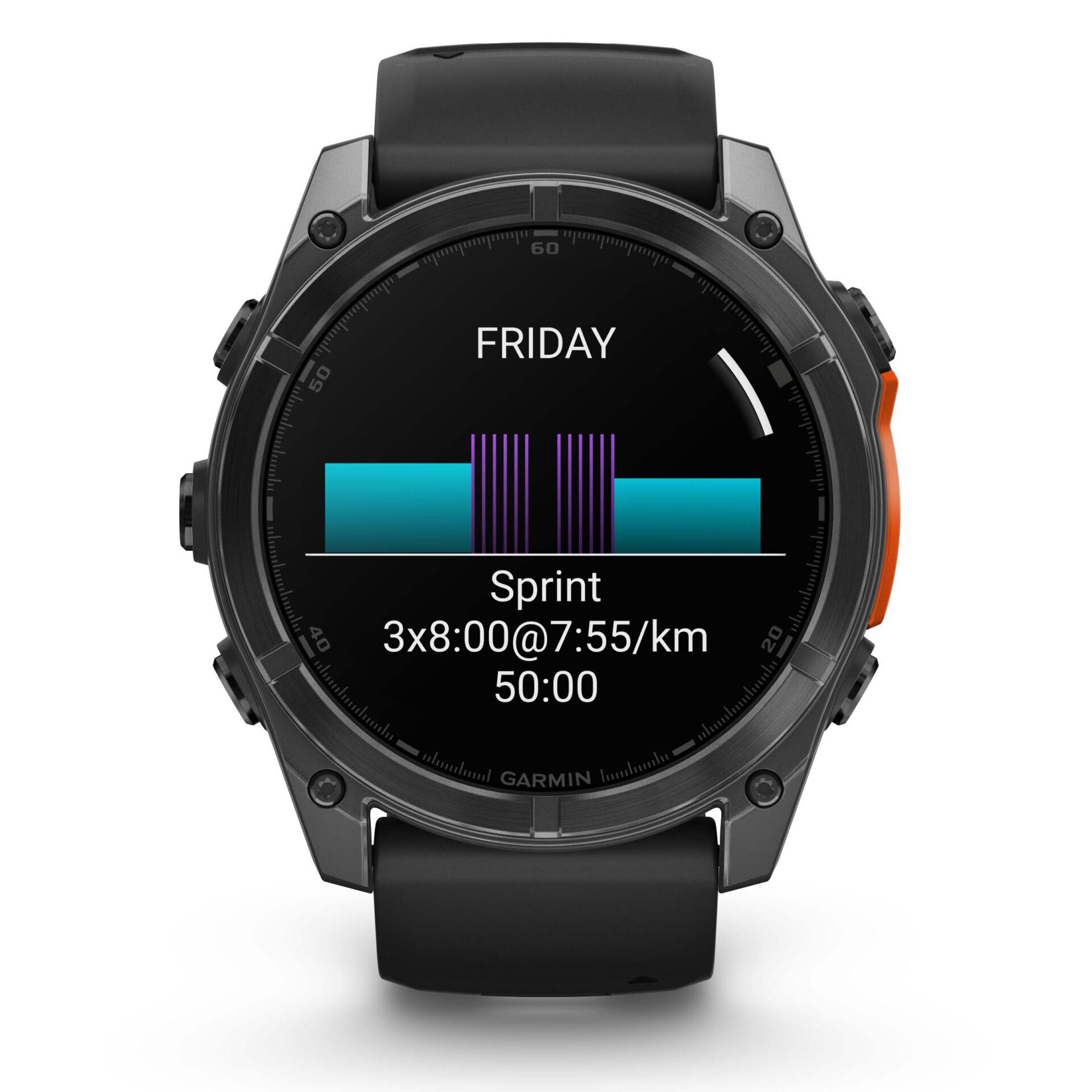 Garmin fenix 8 (51mm) schwarz/schiefergrau