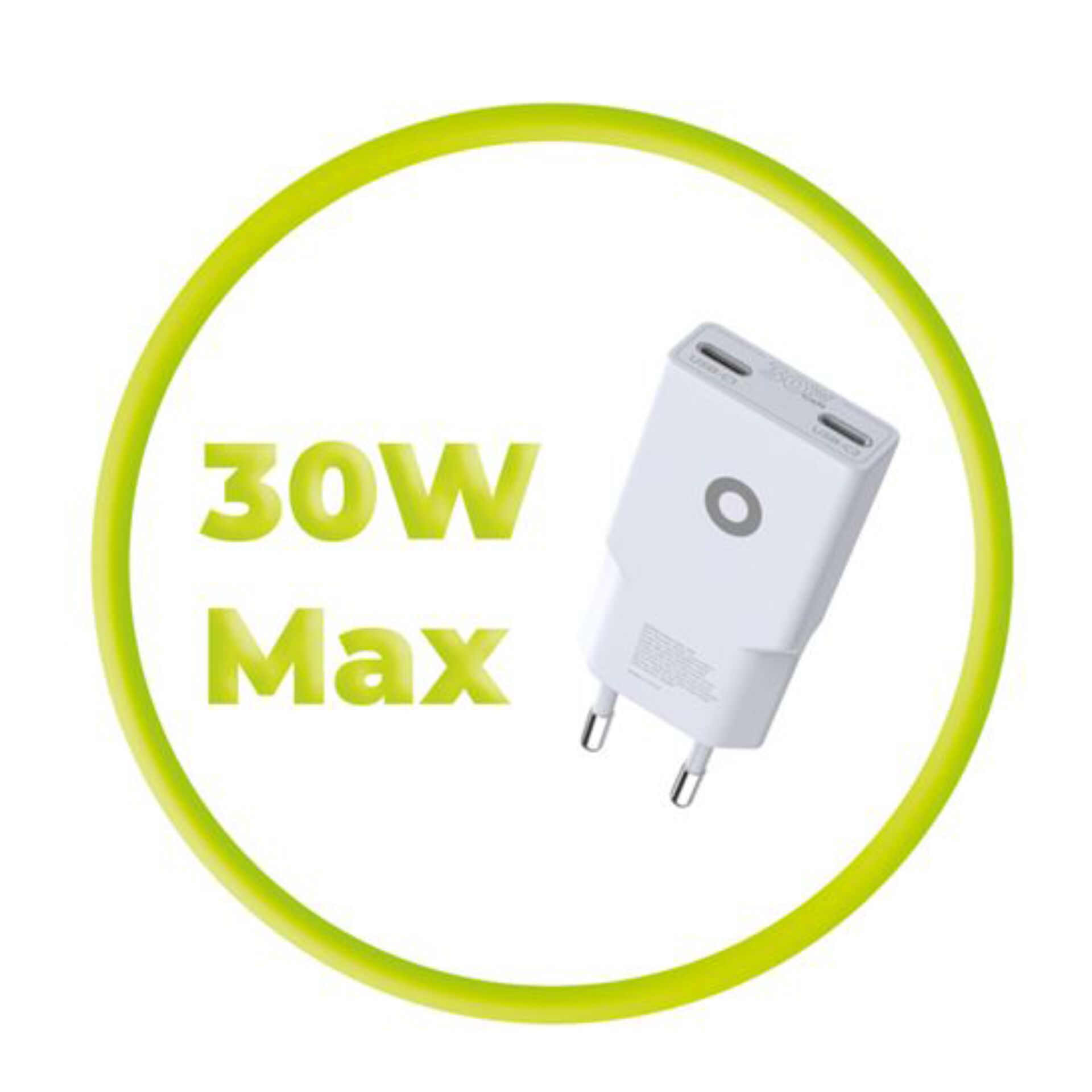 Mobile Origin 30W Slim Charger TÜV MO18 Dual USB-C
