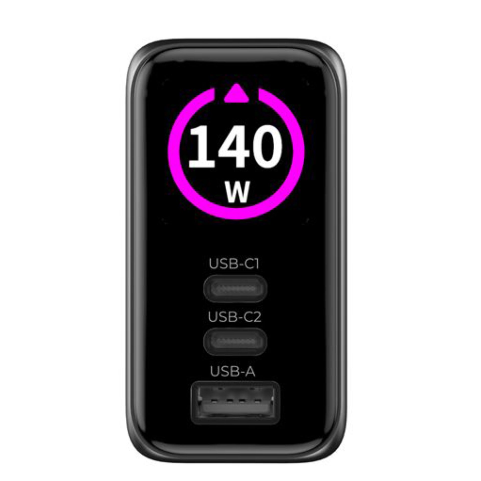 Mobile Origin 140W GaN Charger PW21 2x USB-C + 2x USB-A