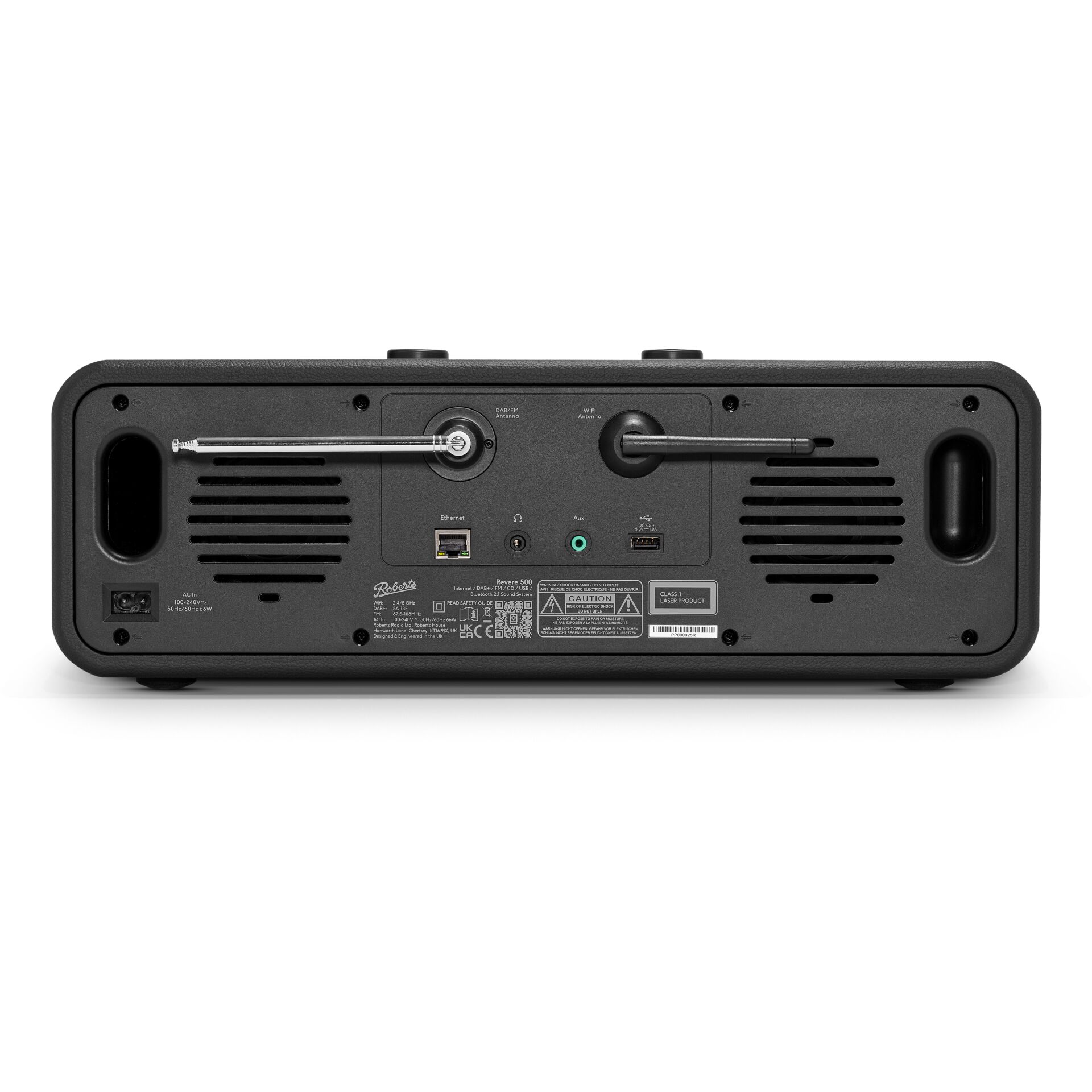 Roberts Radio Revere 500 Streaming System Black EU