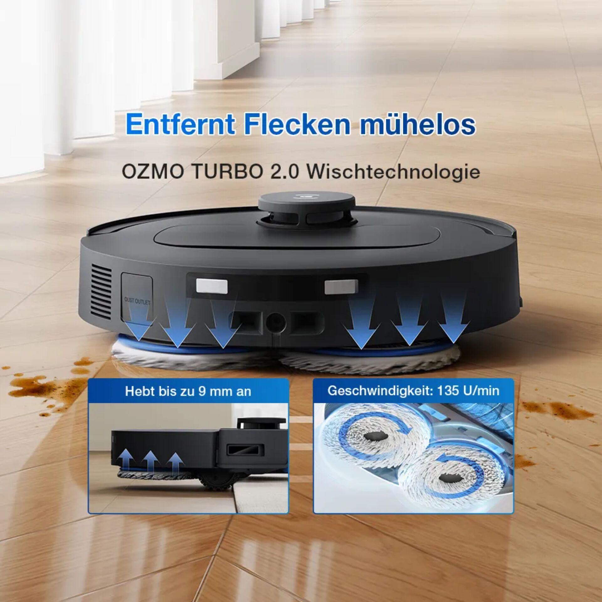 ECOVACS DEEBOT T30e OMNI EU Saug-Wischroboter