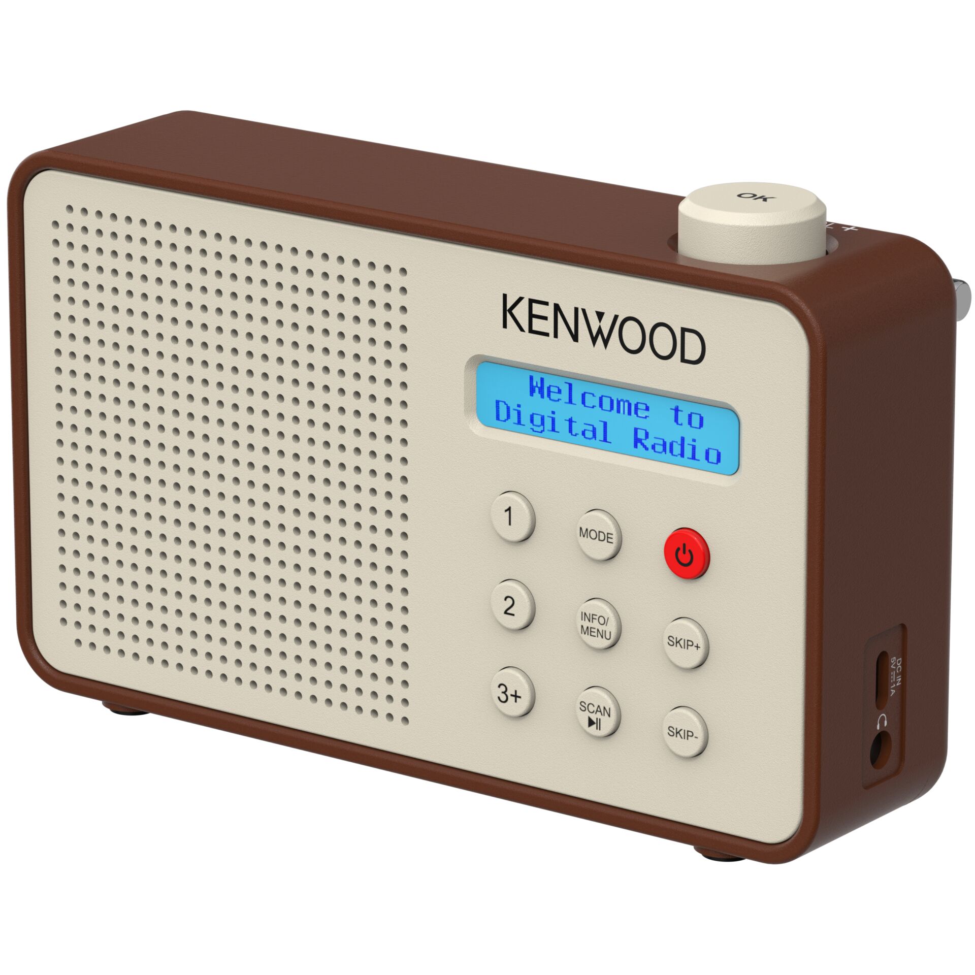 Kenwood CR-M25DAB braun