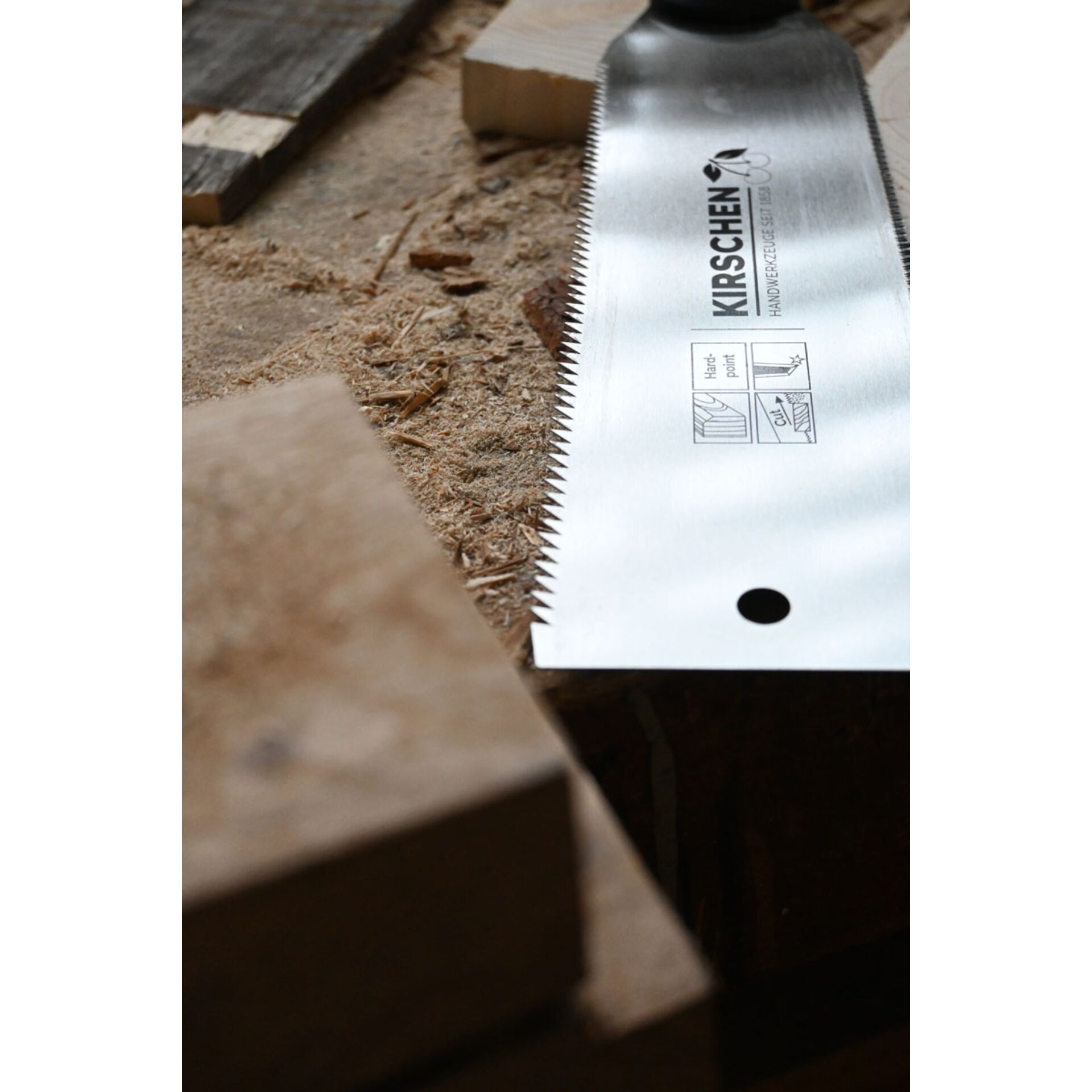 Kirschen Fine cut saw with cork handle, 240 mm RYOBA