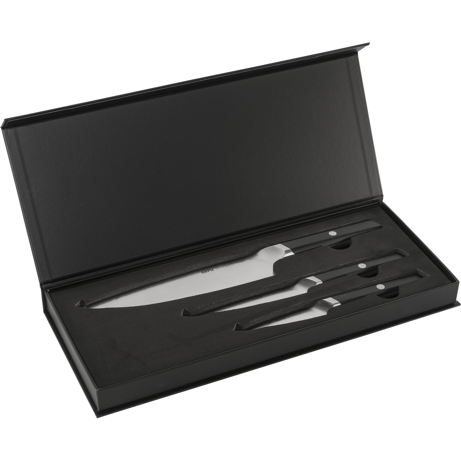 Gefu ACURO Knife-Set 3-pcs Chef- All-Purpose & Vegetable Knife