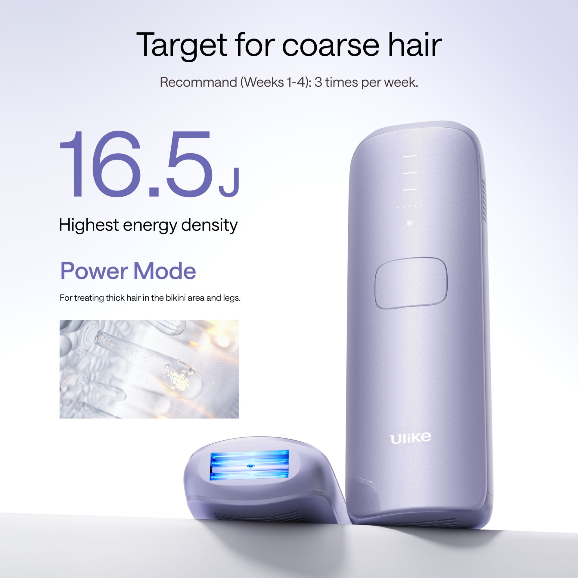 Ulike Air3 Provence purple IPL Hair Remover