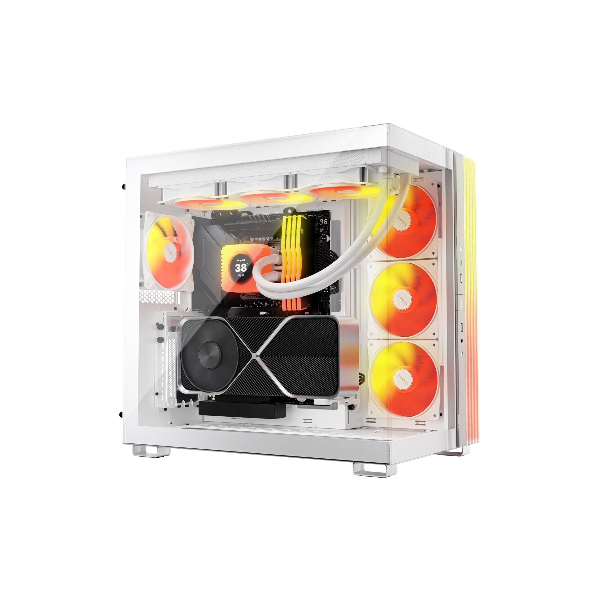 be quiet! LIGHT LOOP IO LCD 360mm White