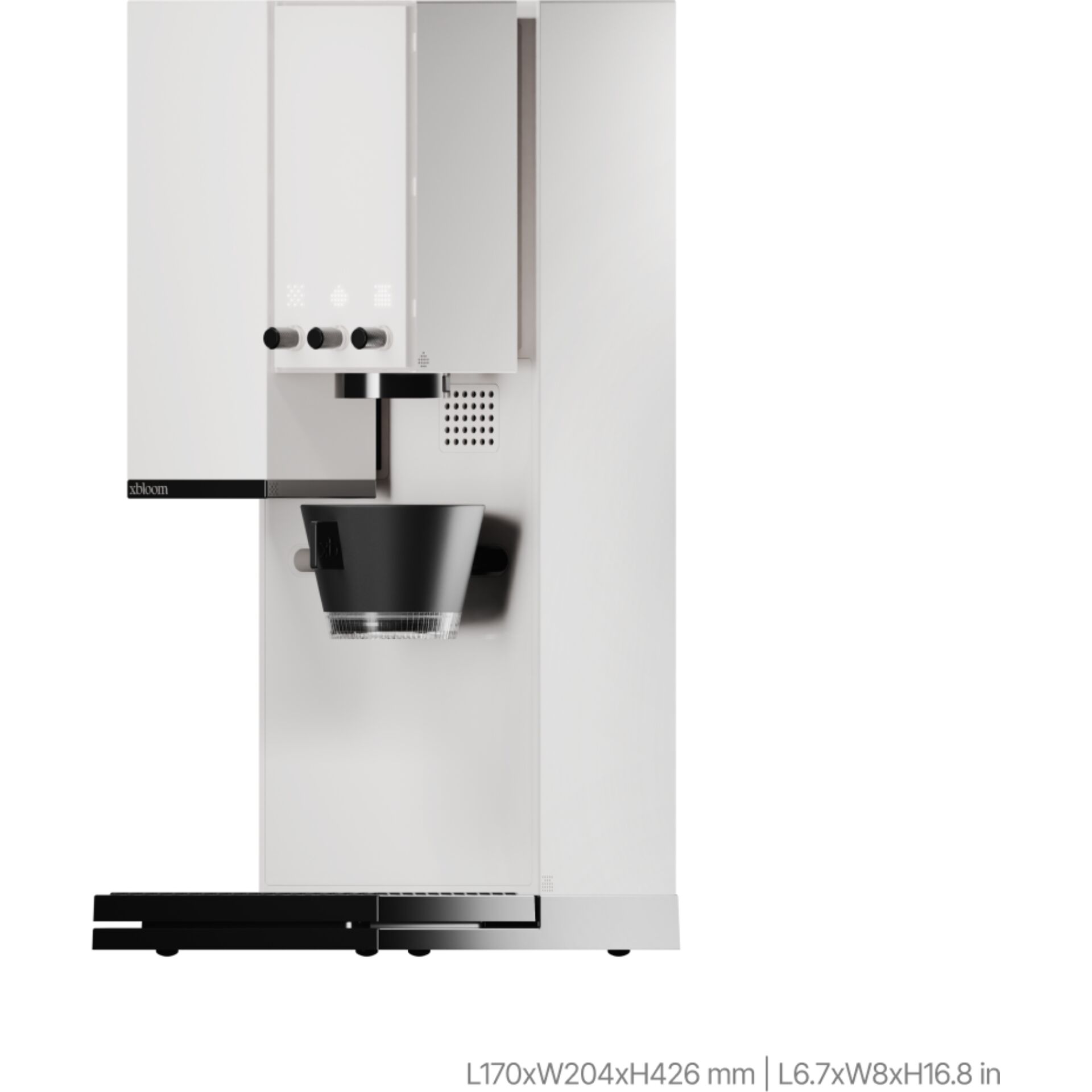 xBloom Studio white-black The Ultimate Coffee Machine