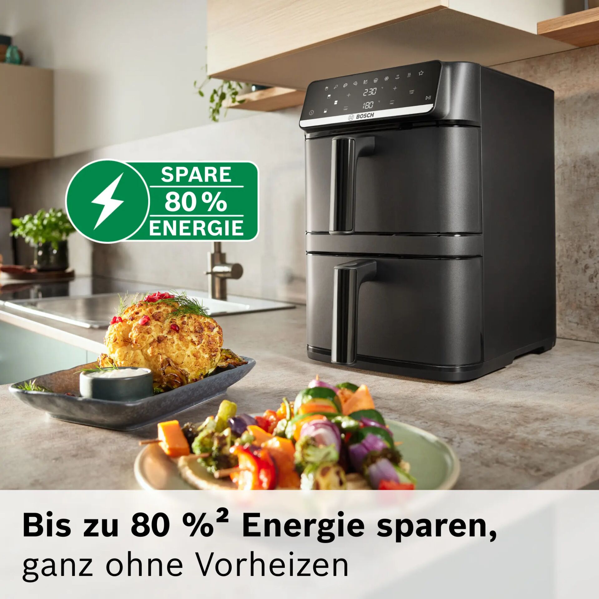 Bosch MAFD661B7 Serie 6, Double Stack Air Fryer