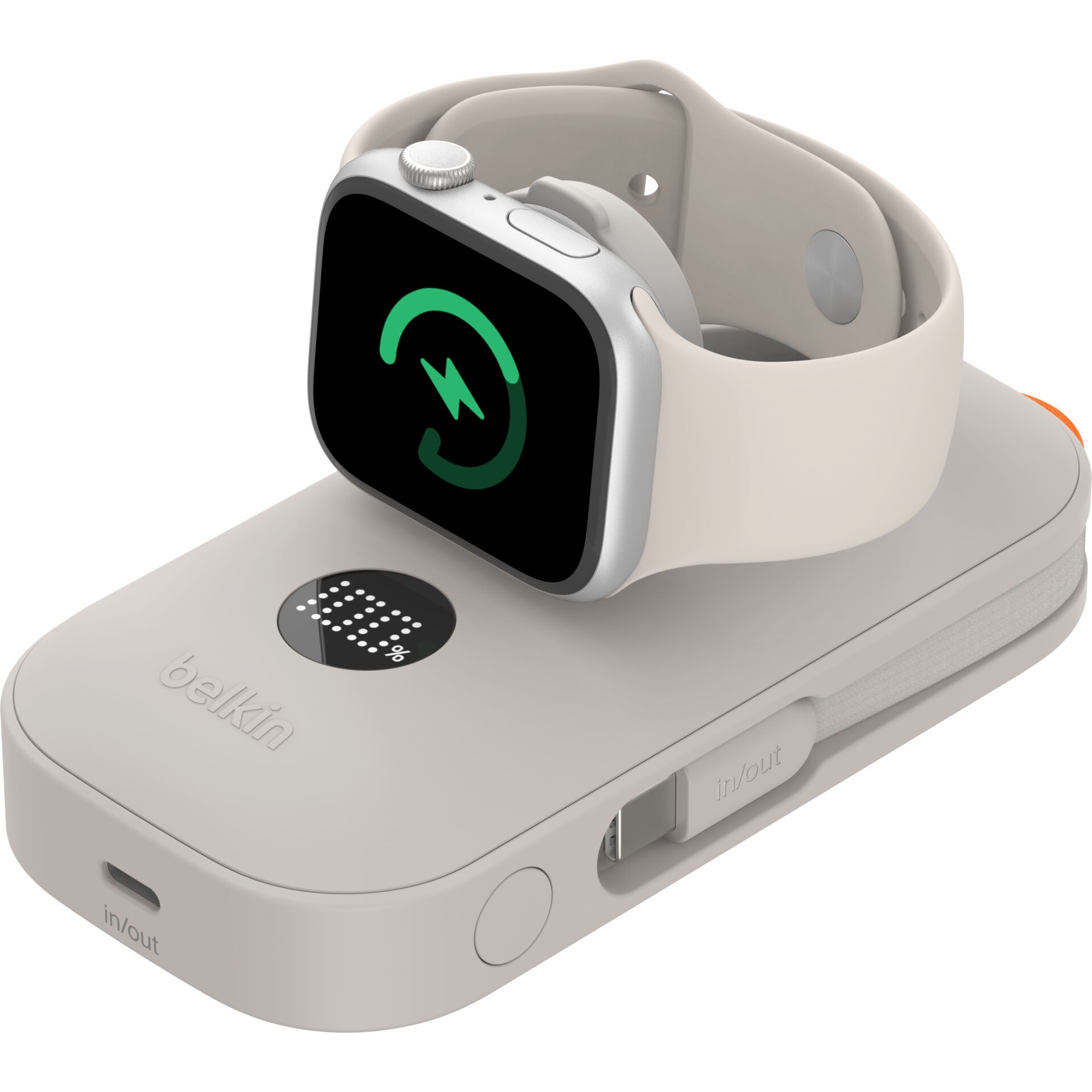 Belkin Powerbank 10.000mAH 45W Apple Watch-Lad. sand BPD012hqSA