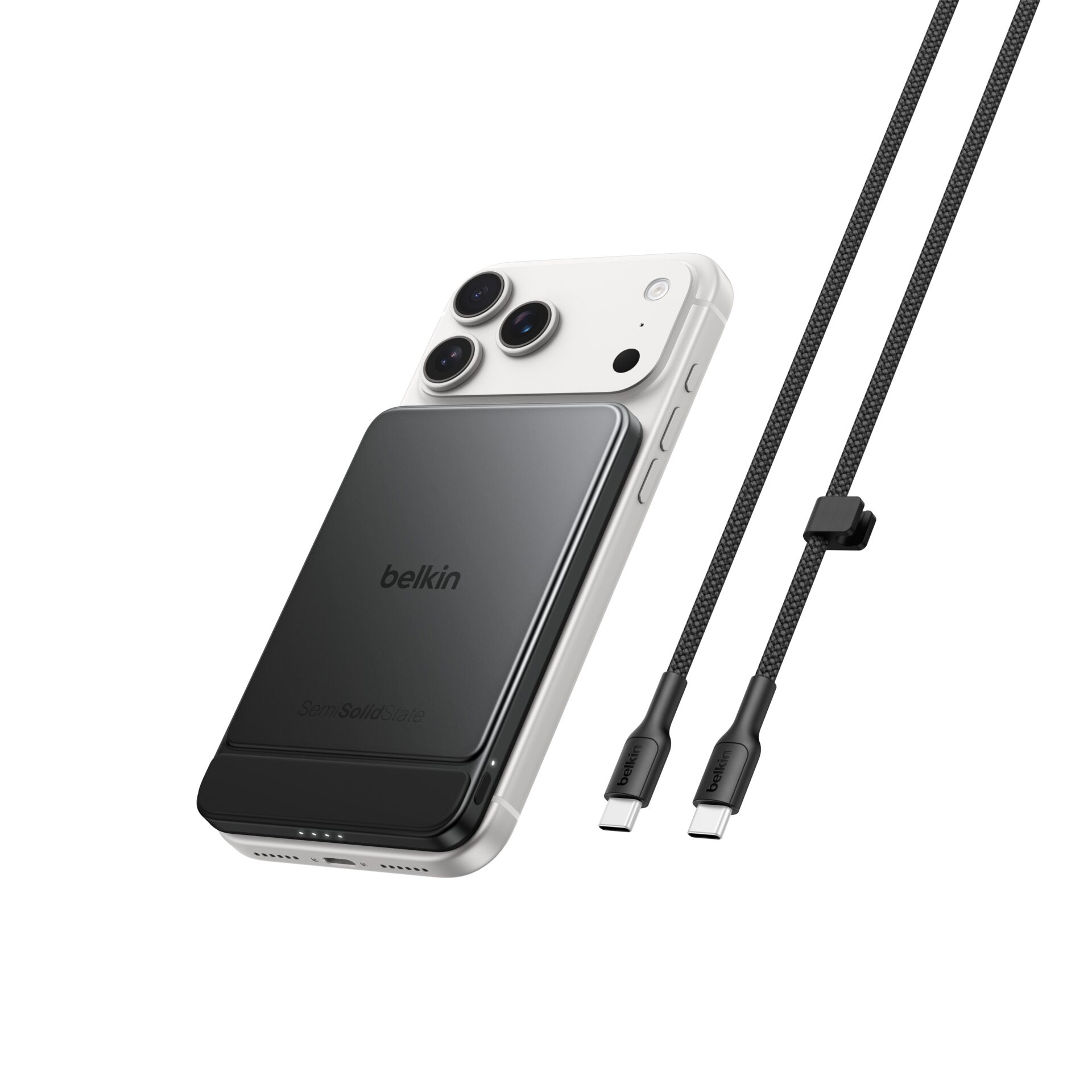 Belkin UltraCharge Pro Slim Magn PB 5.000mAh 15W schw. BPD024hqBK