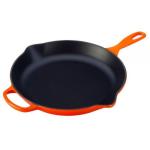Le Creuset Frying & Serving Pan Cast Iron Oven Red 23 cm