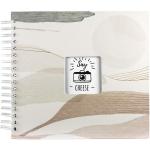 Hama Watercolor brown 7604 28x24 50 white Pages Spiral-Album
