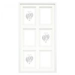 Deknudt S65KK1 white 6x10x15 Wood Gallery double Passepartout