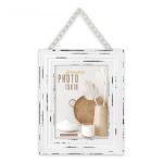 ZEP Orly White             20x30 Wood Portrait TW423