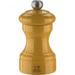 Peugeot Bistro pepper mill 10 cm yellow saffron painted wood