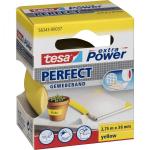 Tesa Fabric Tape 2,75m x 38mm extra Power Perfect Yellow 56343
