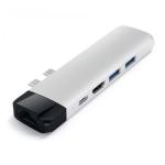 Satechi Type-C Pro Hub 4K HDMI with Ethernet silver