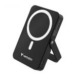 Verbatim Power Bank mit Standfuß mag.wireless 10000mA schw. 32264