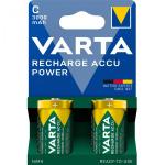 1x2 Varta Recharge Accu Power C Baby 3000 mAh