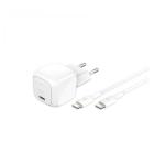 Belkin BOOST Charge USB-C/Light. 30W Ch.PD,wh+Cab.WCA008kq1MWH-B5