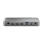 Alogic 100W USB-C DX3 Triple 4K Display Docking Station Space Gr