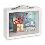 ZEP Andy with Love        6,5x21 Wood/Glass Savings Box RM1844